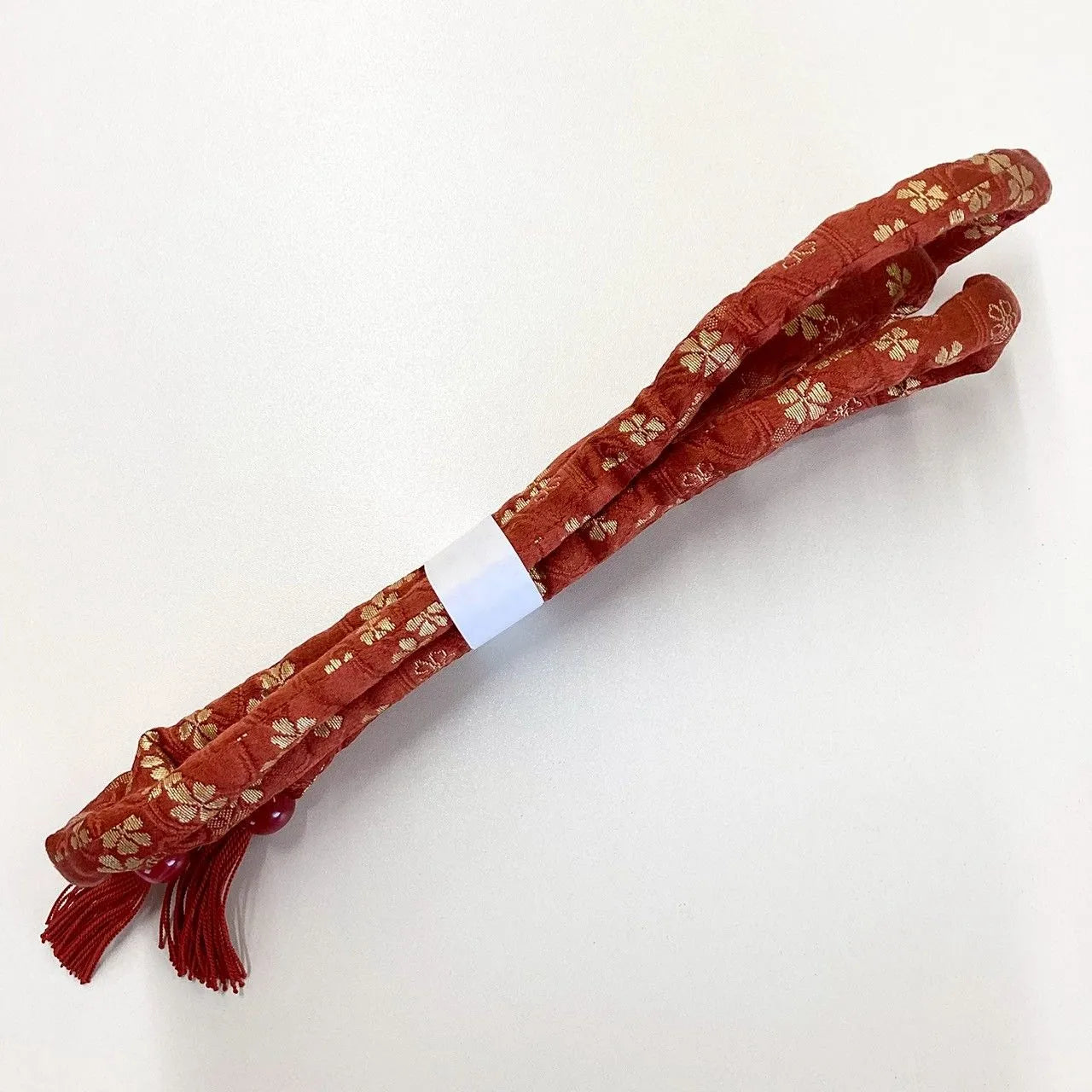 5918# Japanese Kimono Accessory Obiage and Obijime 2-piece Set Silk Shibori