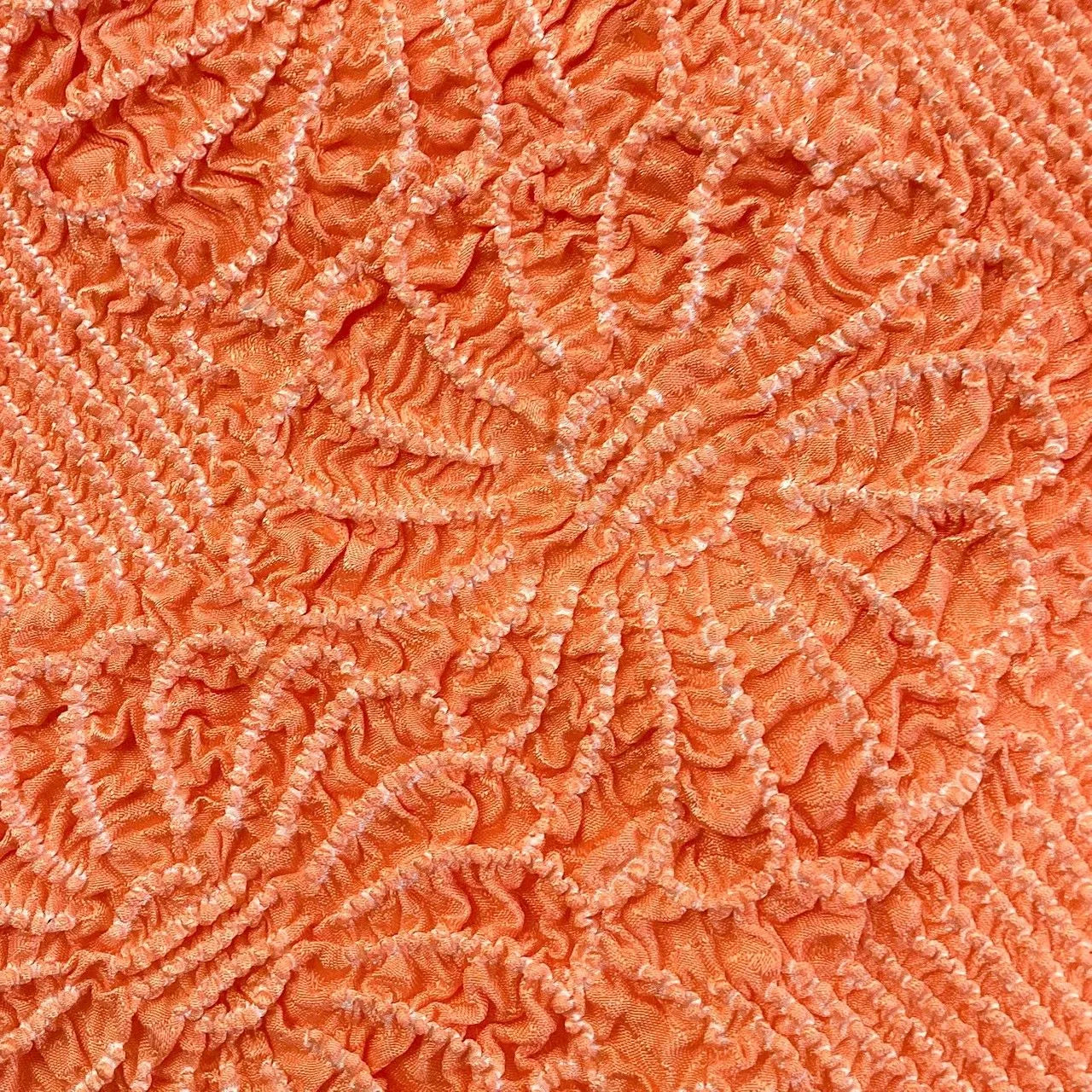 5918# Japanese Kimono Accessory Obiage and Obijime 2-piece Set Silk Shibori