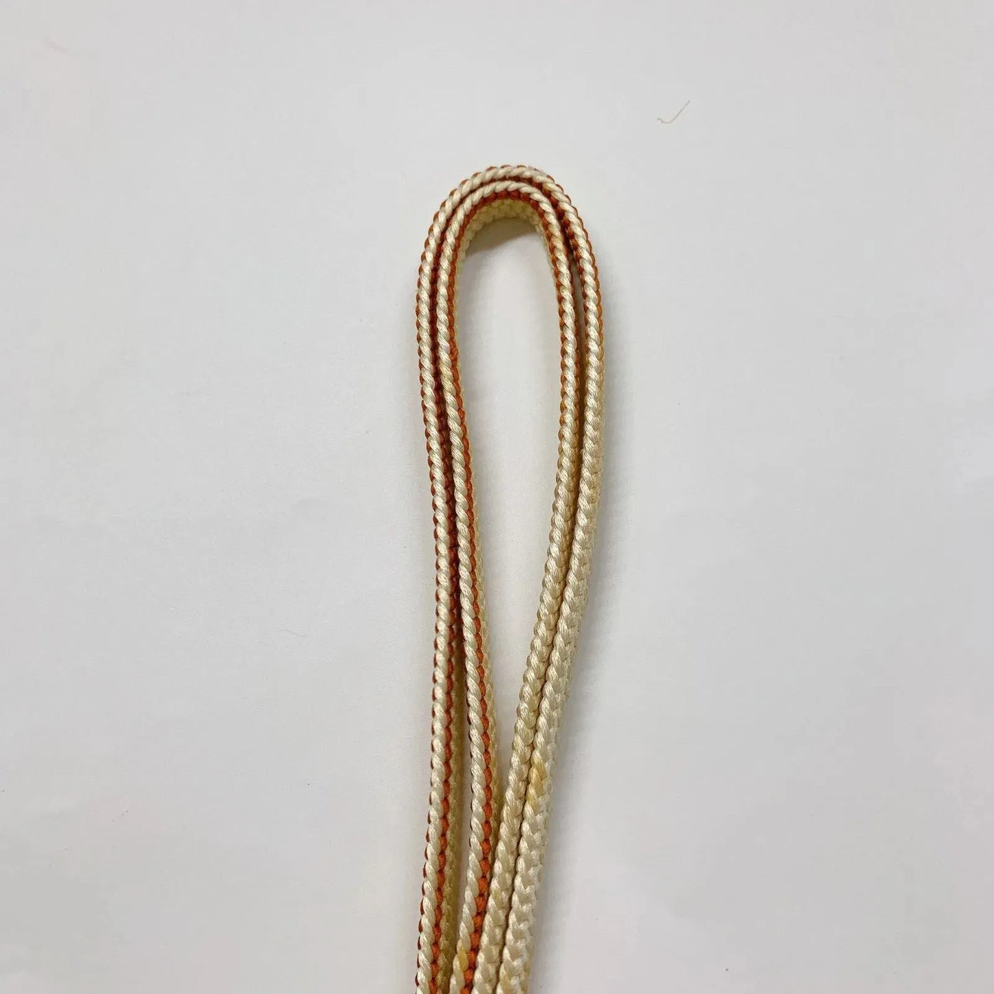 5953# Japanese Kimono Accessory Vintage Obiage and Obijime 2-piece Set Silk