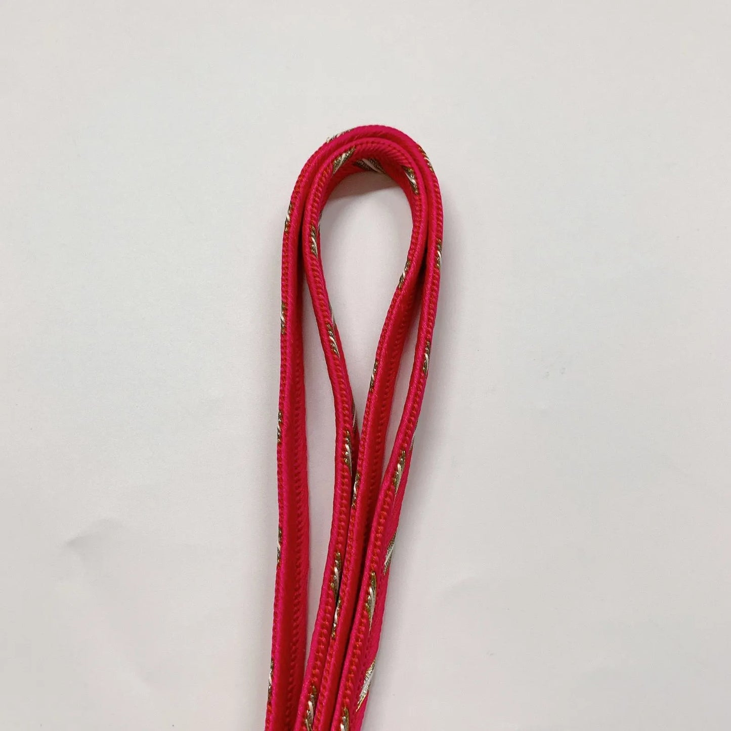 5962# Japanese Kimono Accessory Vintage Obiage and Obijime 2-piece Set Silk