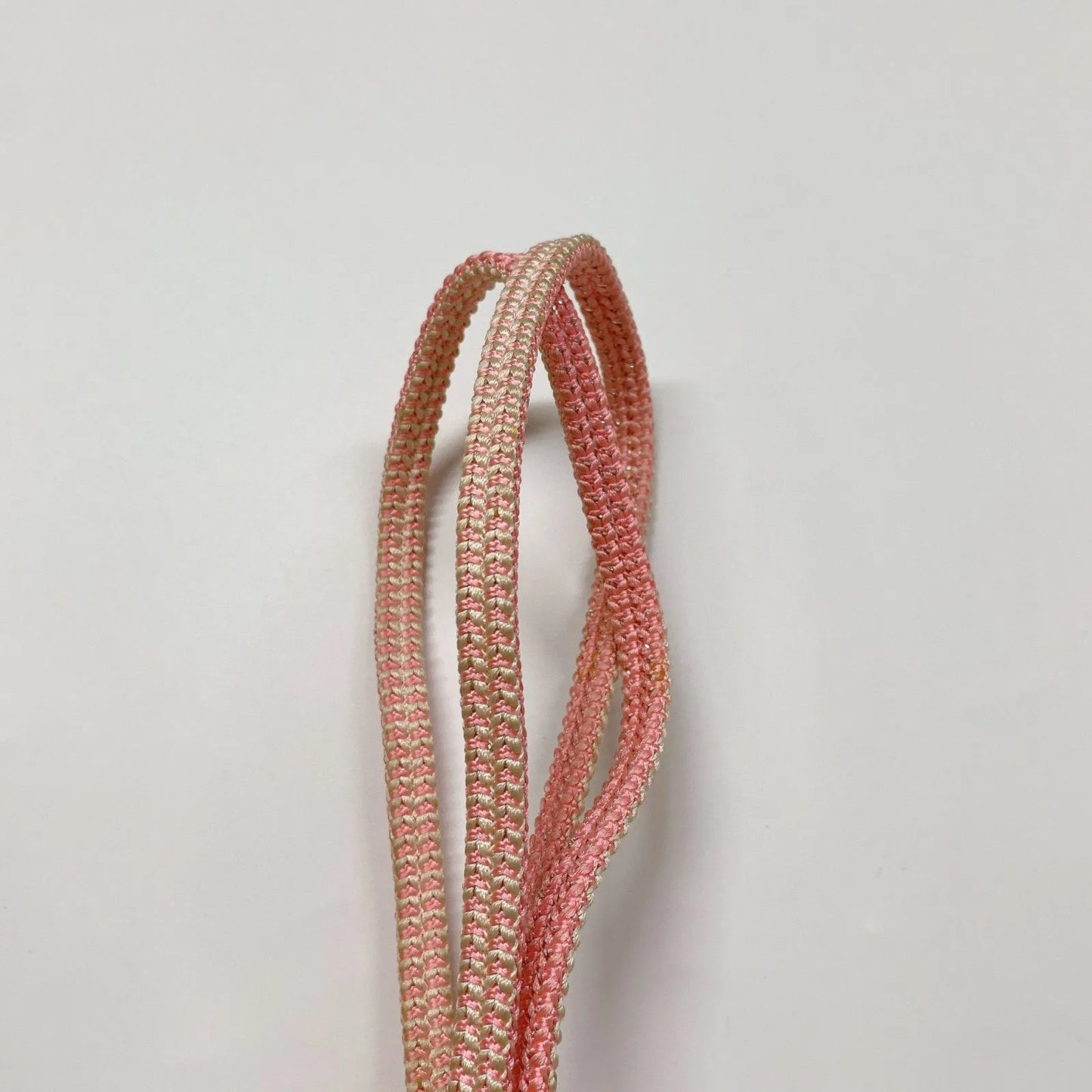 5965# Japanese Kimono Accessory Vintage Obiage and Obijime 2-piece Set Silk