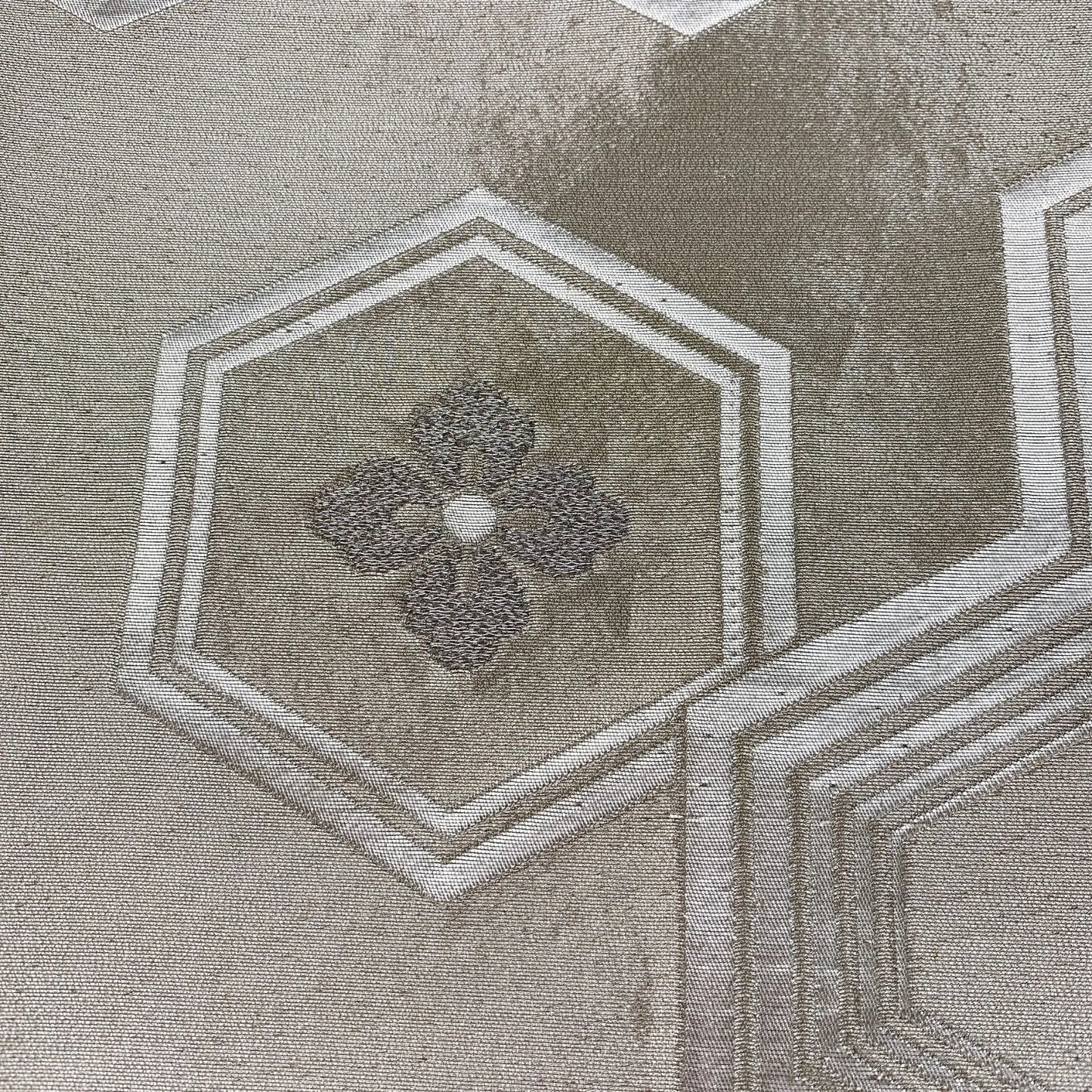 5981# Japanese Vintage Fukuro Obi Belt Kimono Fabric Silk Traditional Untailored