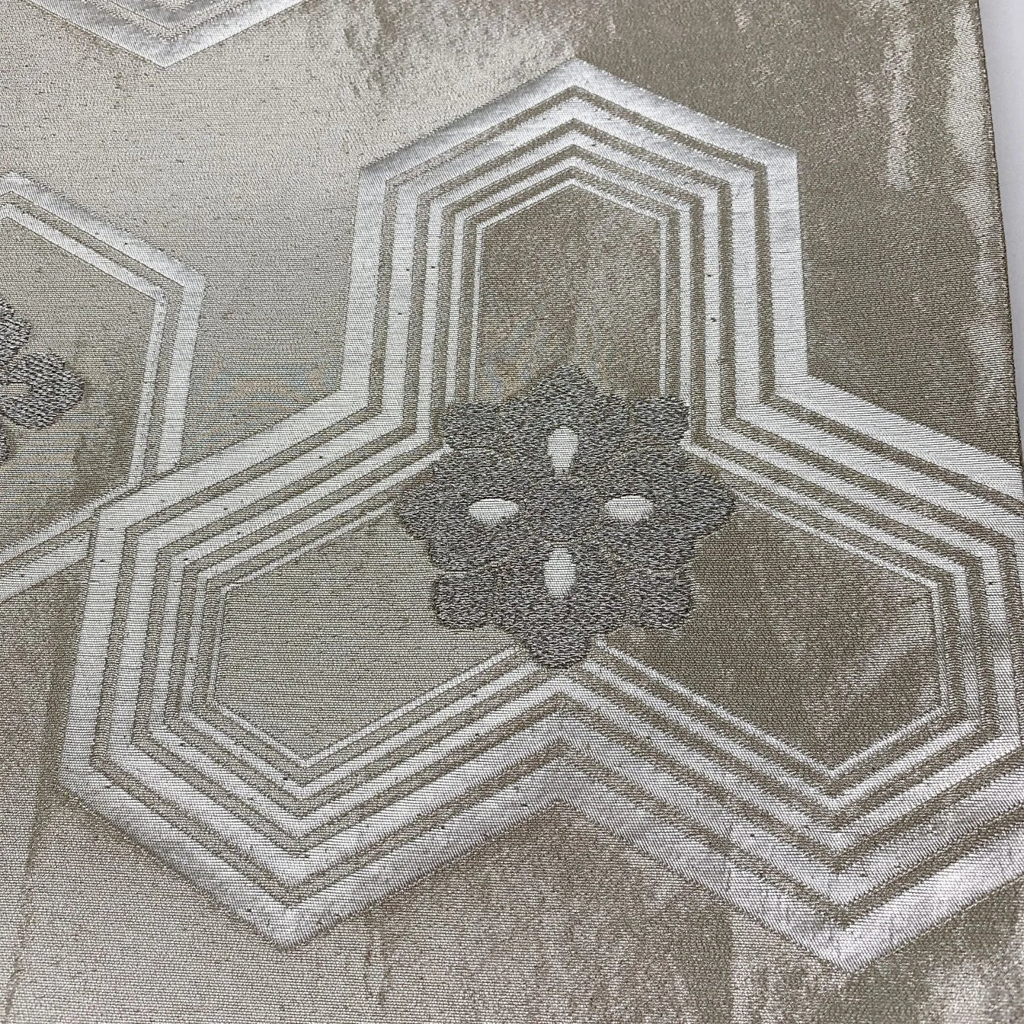 5981# Japanese Vintage Fukuro Obi Belt Kimono Fabric Silk Traditional Untailored