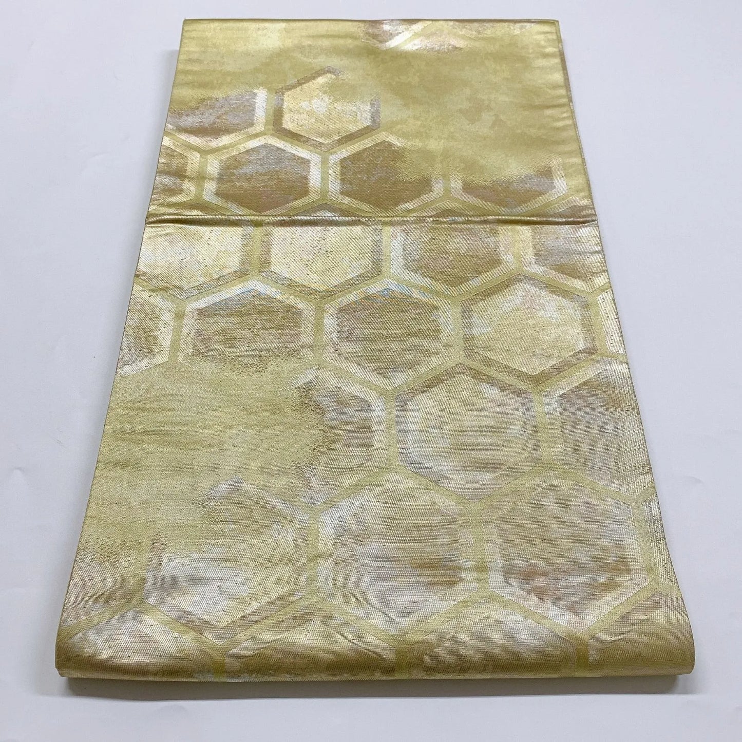 5985# Japanese Vintage Fukuro Obi Belt Kimono Fabric Silk Traditional