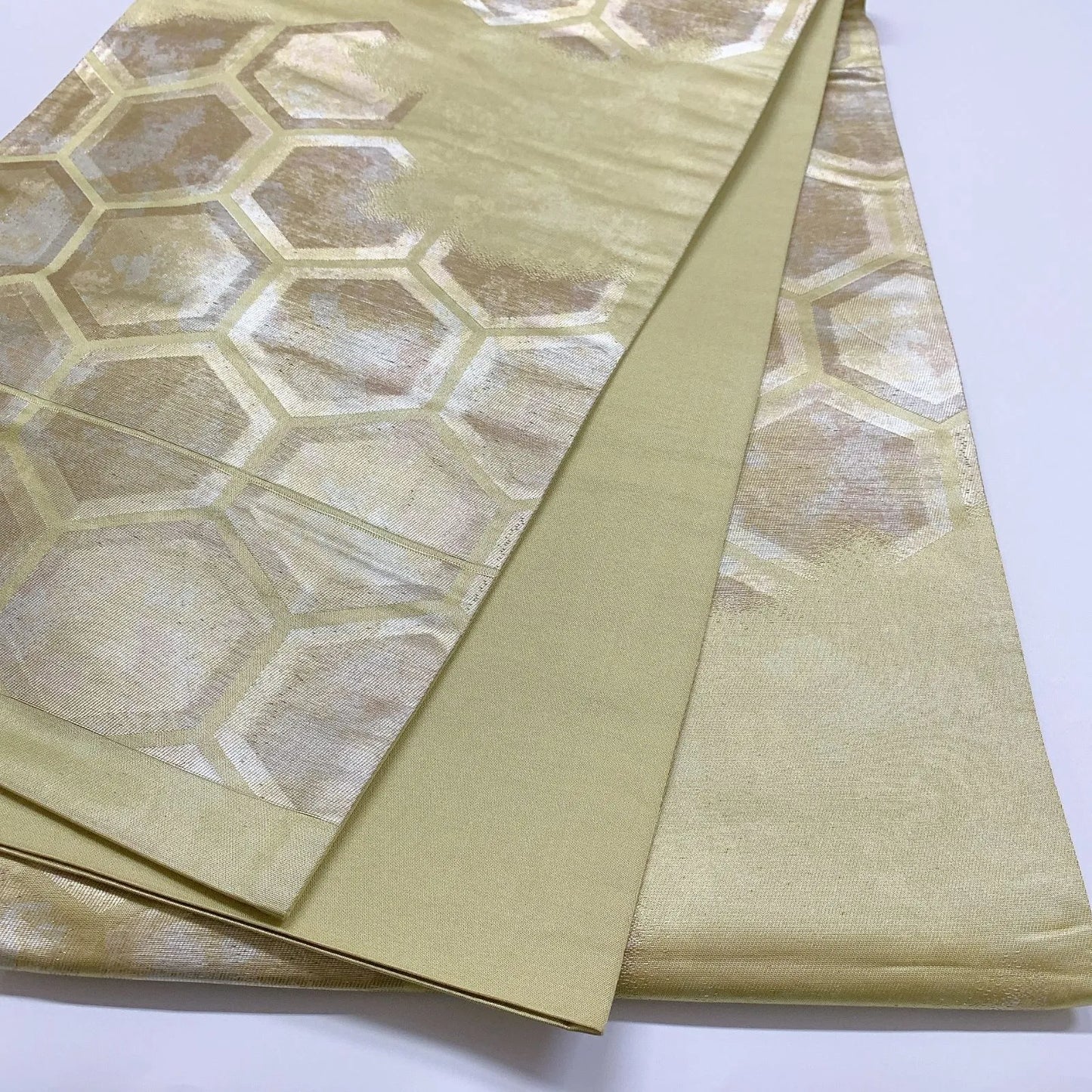 5985# Japanese Vintage Fukuro Obi Belt Kimono Fabric Silk Traditional