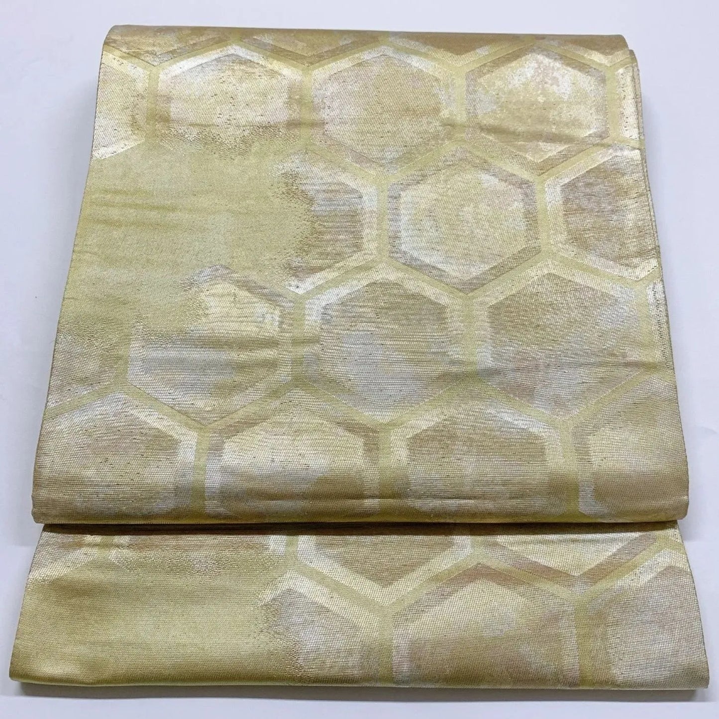 5985# Japanese Vintage Fukuro Obi Belt Kimono Fabric Silk Traditional