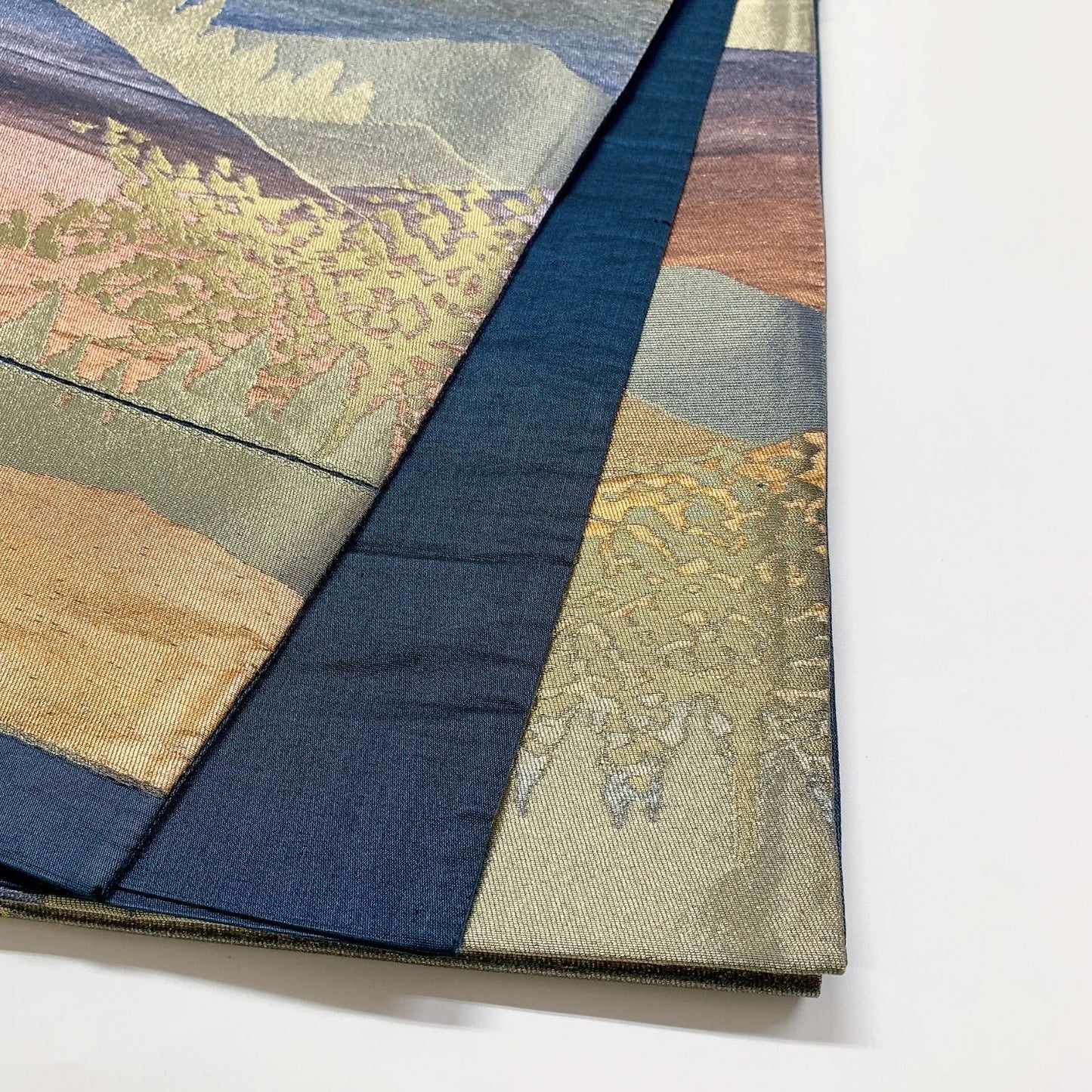 6000# Japanese Vintage Fukuro Obi Belt Kimono Fabric Silk Traditional Untailored