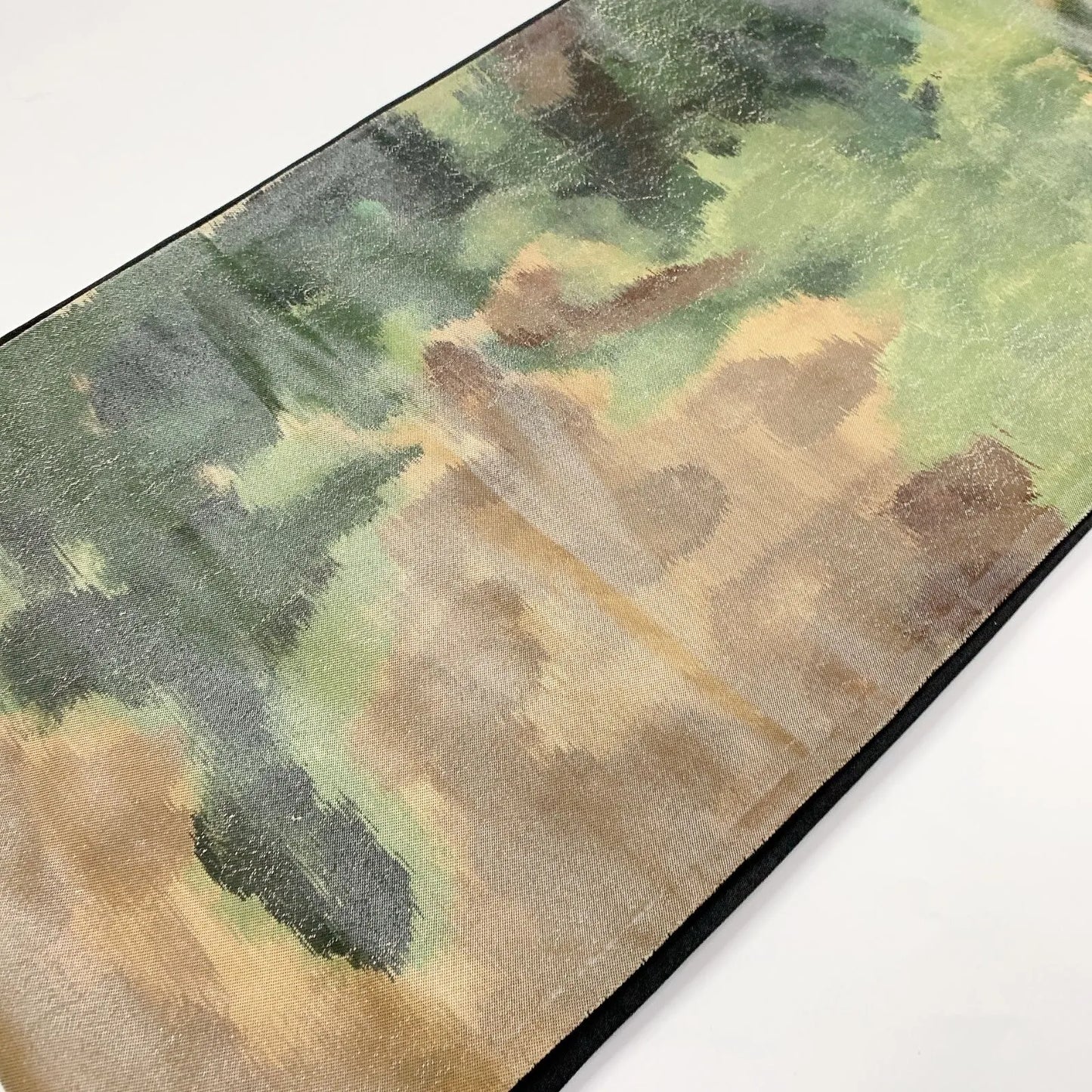 6012# Japanese Vintage Fukuro Obi Belt Kimono Fabric Silk Traditional