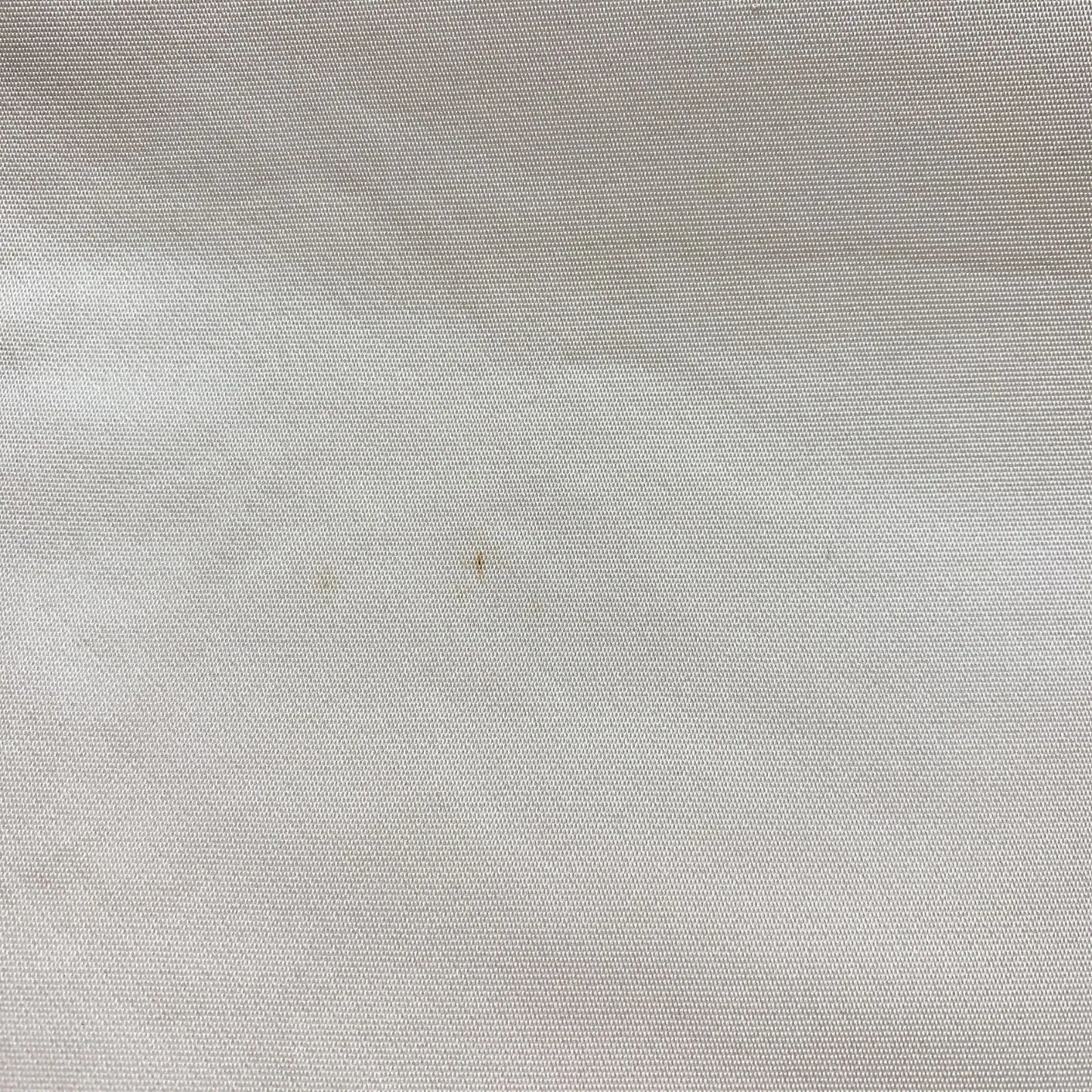 6027# Japanese Vintage Fukuro Obi Belt Kimono Fabric Silk Traditional Silver　