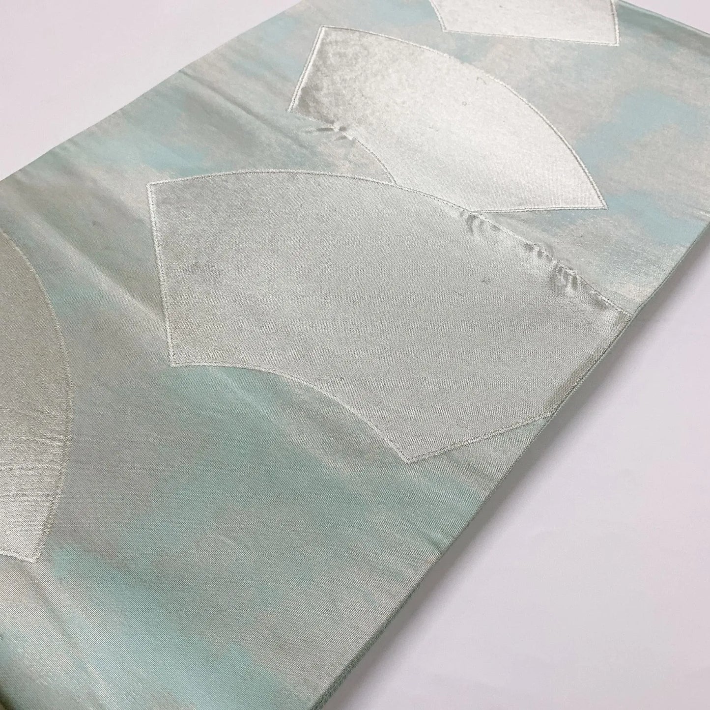 6029# Japanese Vintage Fukuro Obi Belt Kimono Fabric Silk Traditional