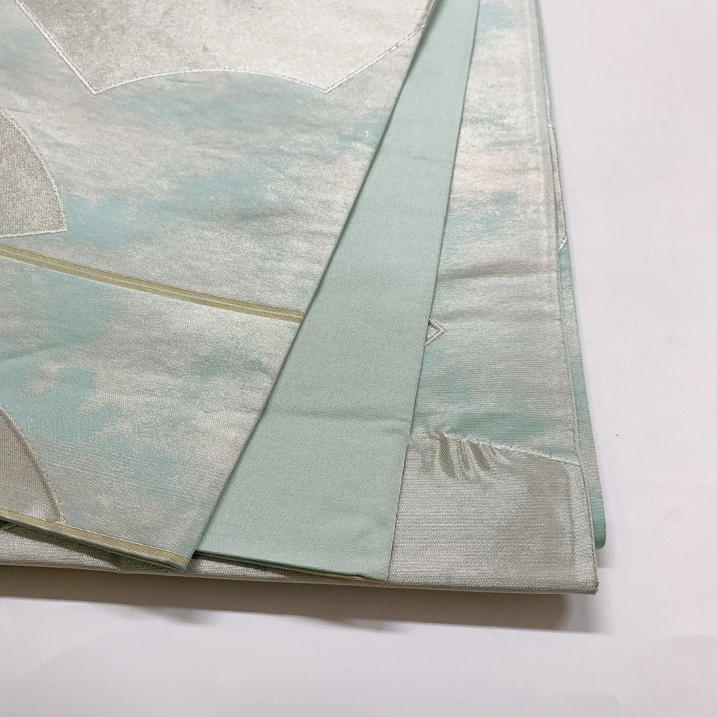 6029# Japanese Vintage Fukuro Obi Belt Kimono Fabric Silk Traditional