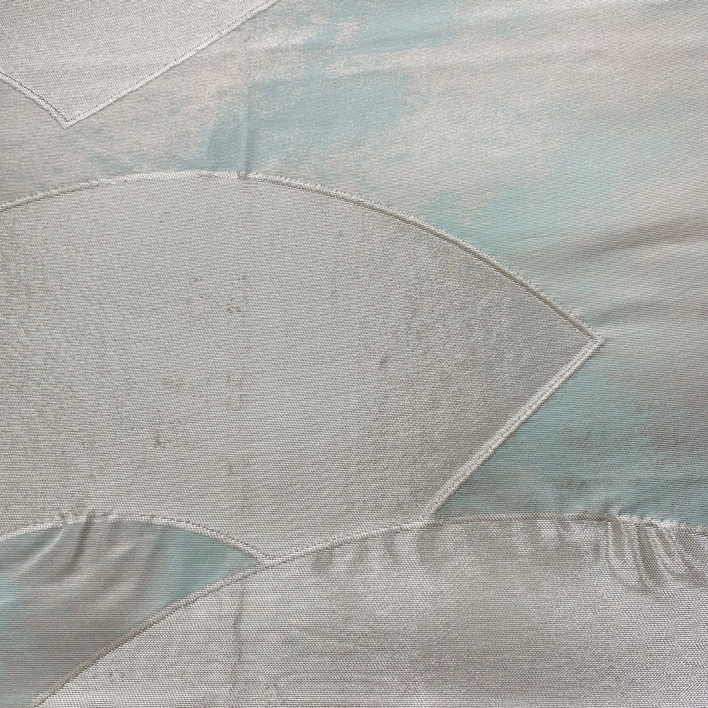 6029# Japanese Vintage Fukuro Obi Belt Kimono Fabric Silk Traditional