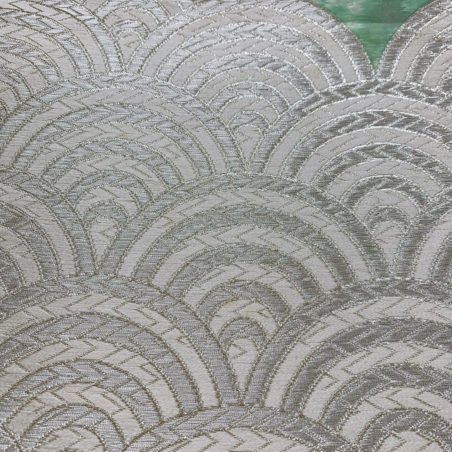 6052# Japanese Vintage Fukuro Obi Belt Kimono Fabric Silk Traditional