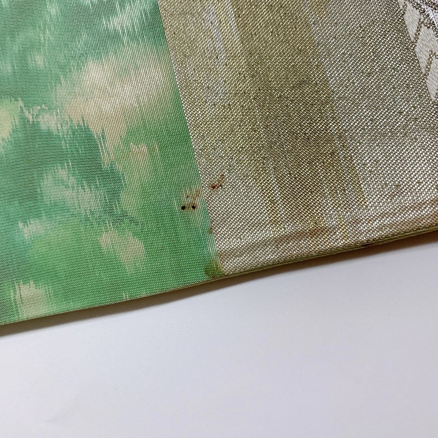 6052# Japanese Vintage Fukuro Obi Belt Kimono Fabric Silk Traditional