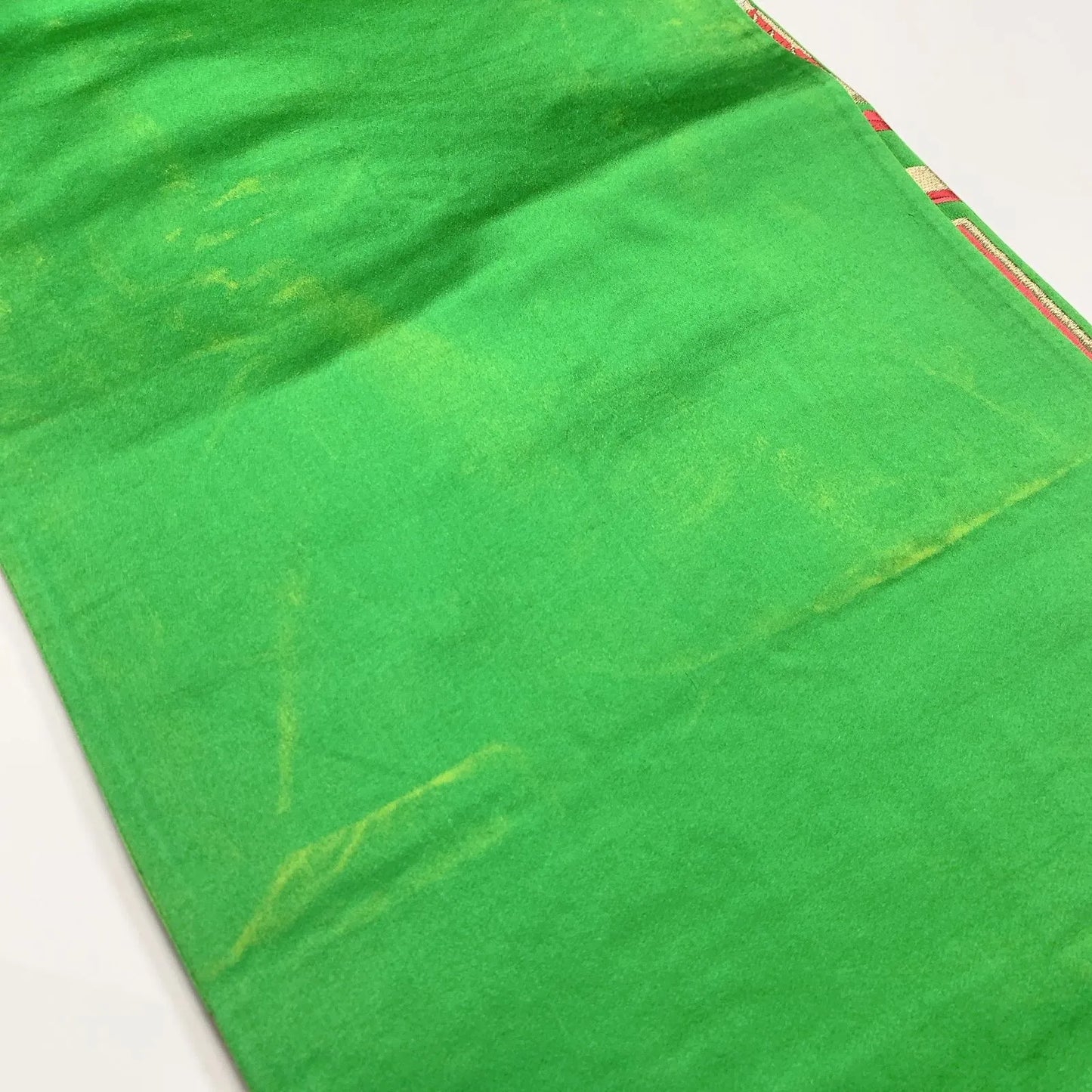 6070# Japanese Vintage Fukuro Obi Belt Kimono Fabric Silk Traditional 　