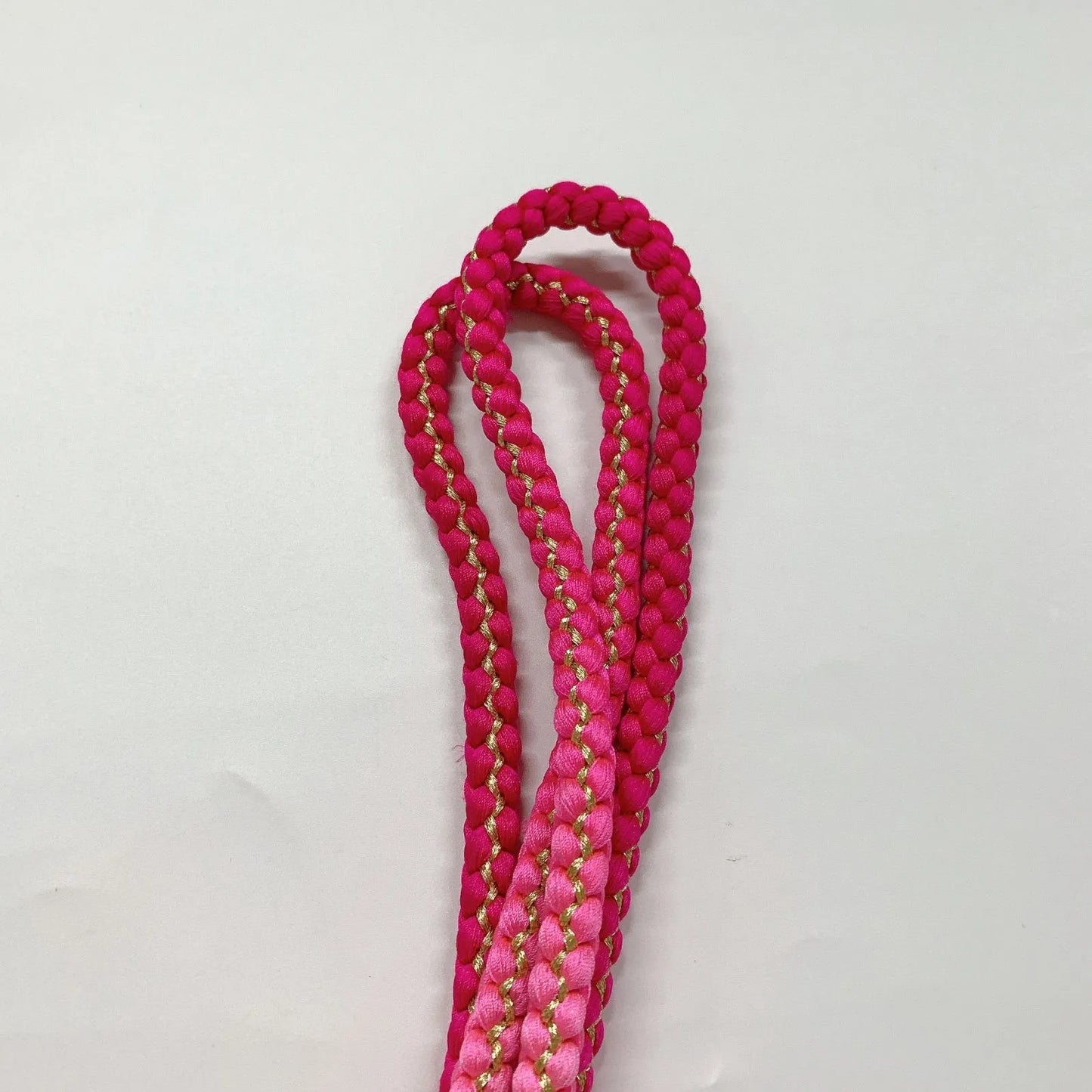 6381# Japanese Kimono Accessory Obiage and Obijime 2-piece Set Silk Shibori