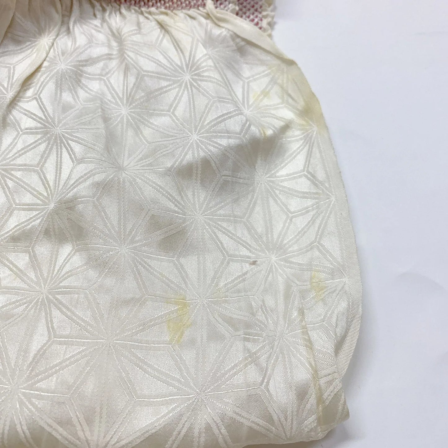 6390# Japanese Kimono Accessory Obiage and Obijime 2-piece Set Silk Shibori