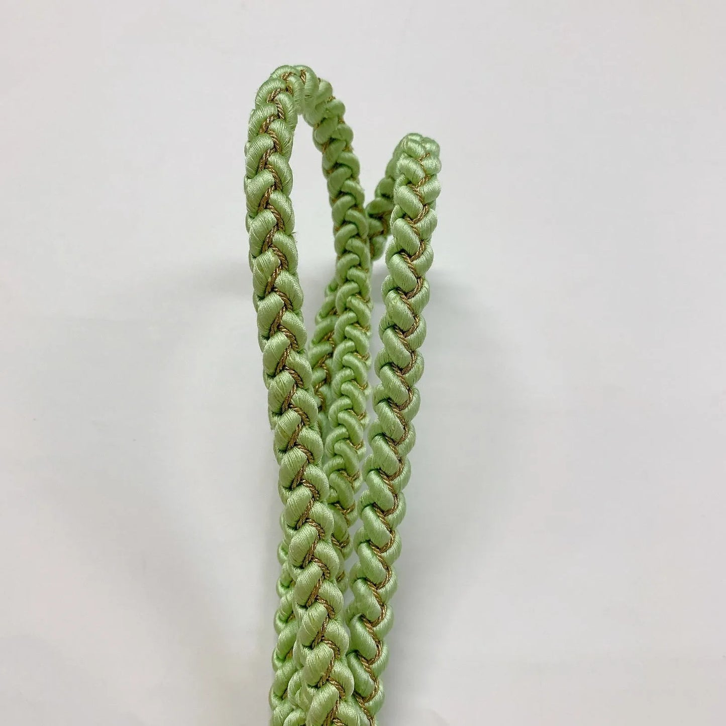 6392# Japanese Kimono Accessory Obiage and Obijime 2-piece Set Silk Shibori