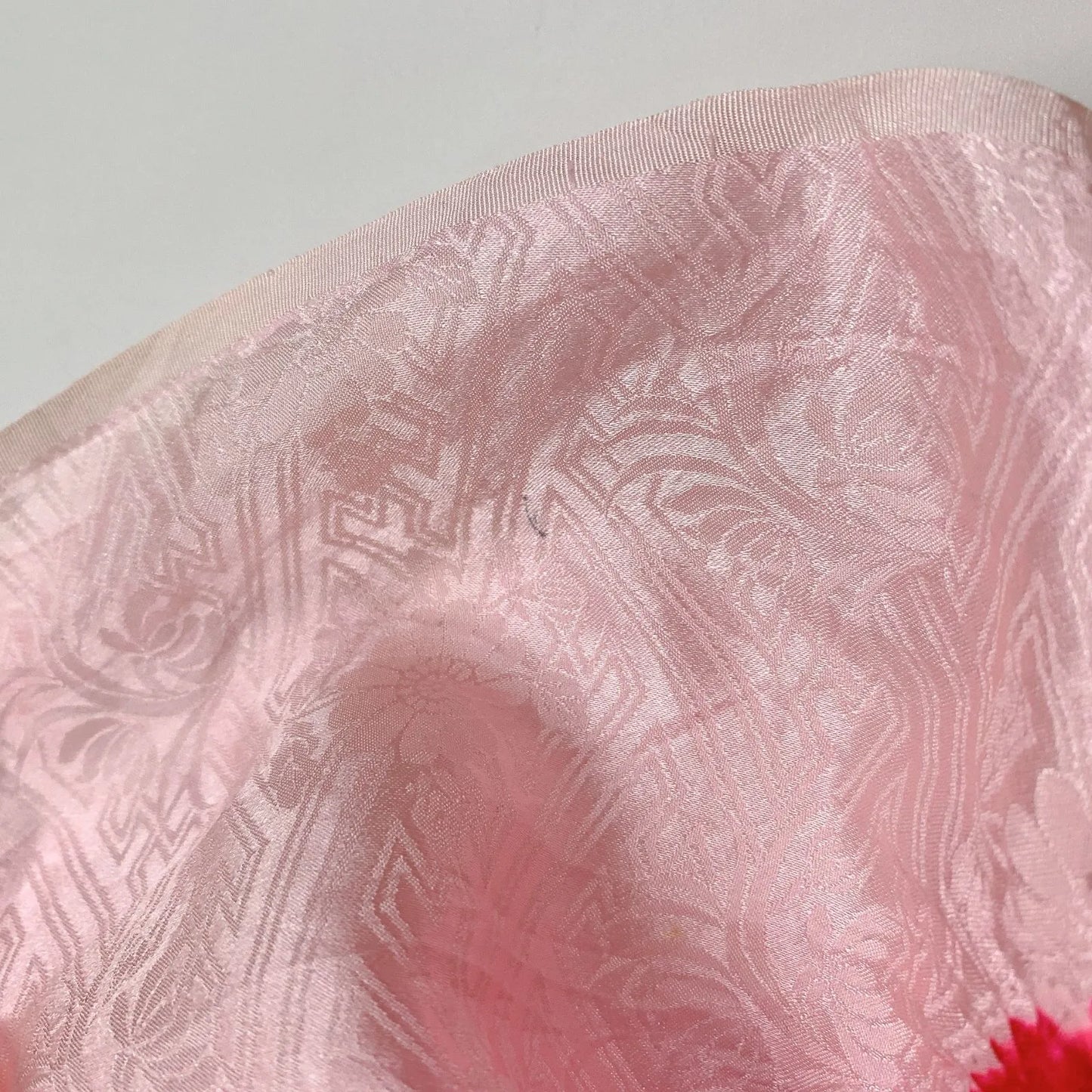 6396# Japanese Kimono Accessory Obiage and Obijime 2-piece Set Silk Shibori