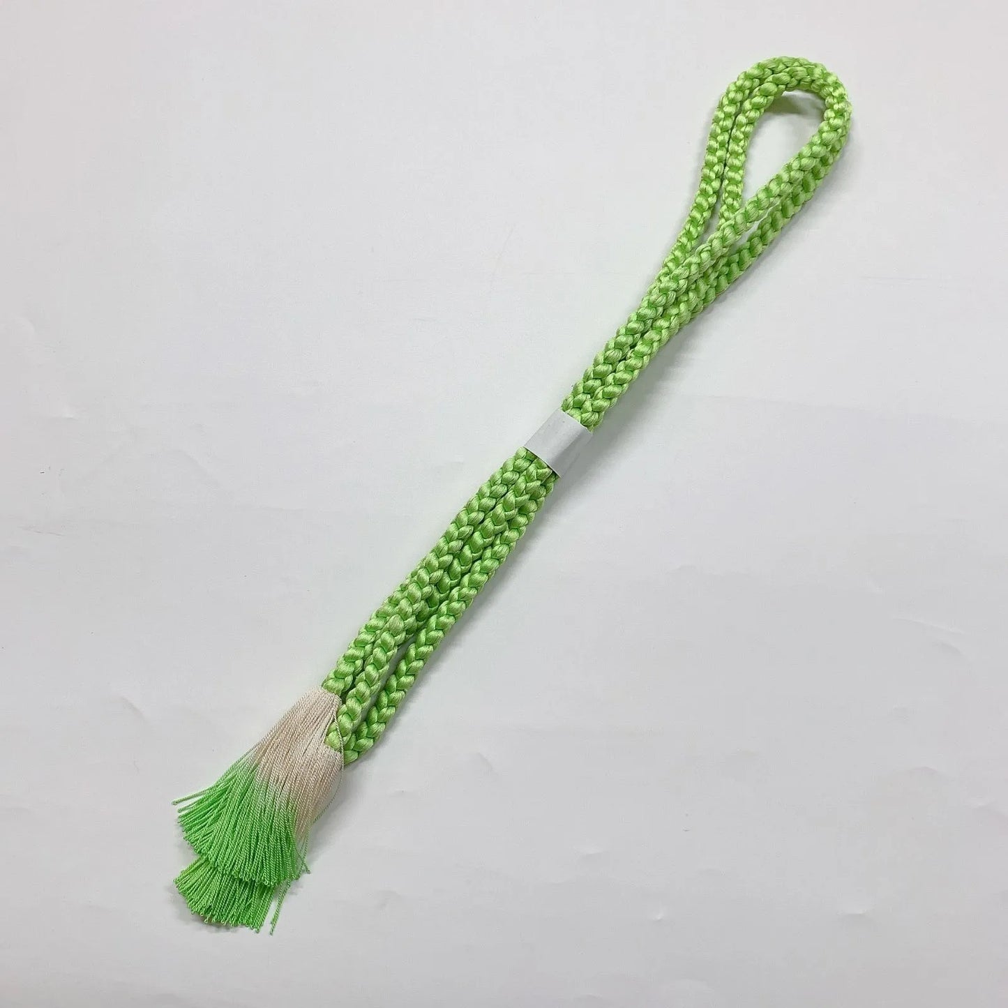 6397# Japanese Kimono Accessory Obiage and Obijime 2-piece Set Silk Shibori