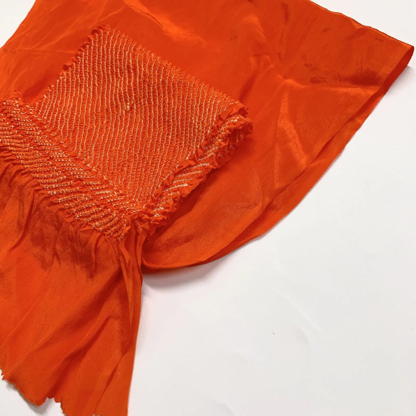 6400# Japanese Kimono Accessory Obiage and Obijime 2-piece Set Silk Shibori