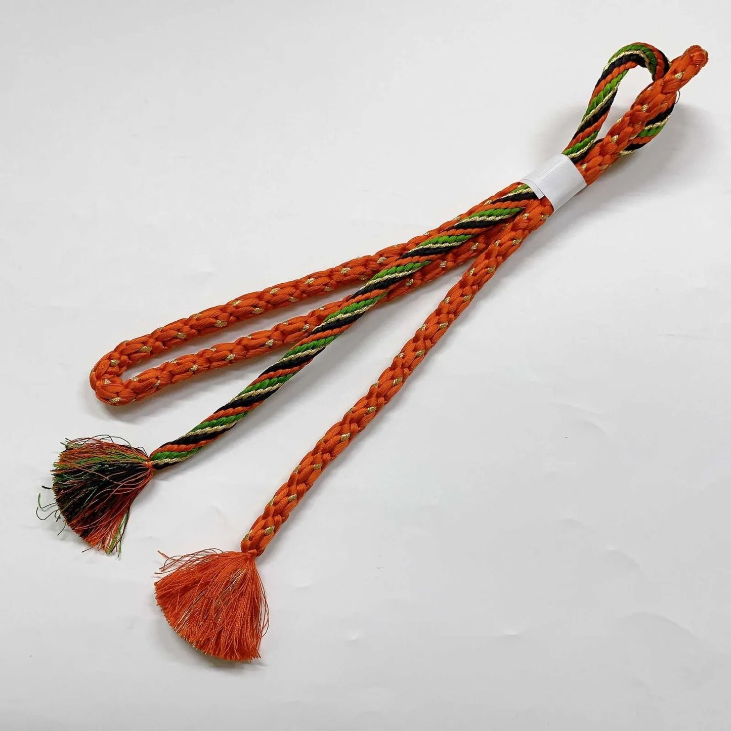 6400# Japanese Kimono Accessory Obiage and Obijime 2-piece Set Silk Shibori