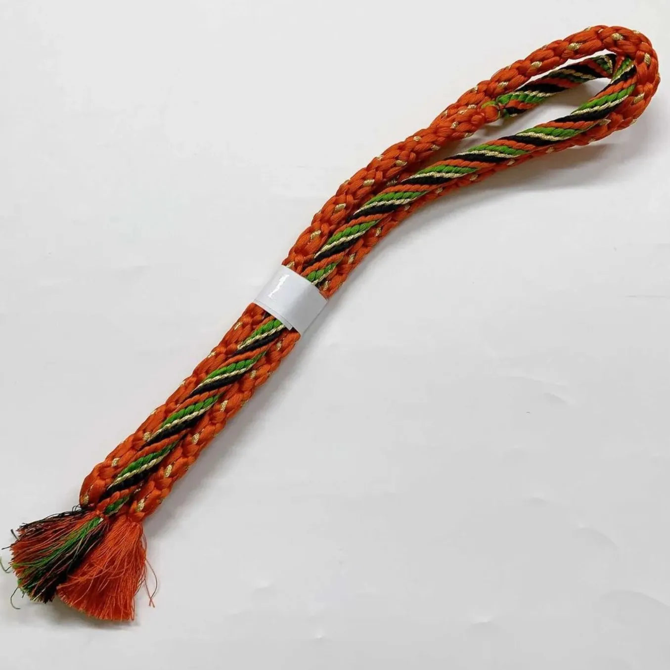 6400# Japanese Kimono Accessory Obiage and Obijime 2-piece Set Silk Shibori