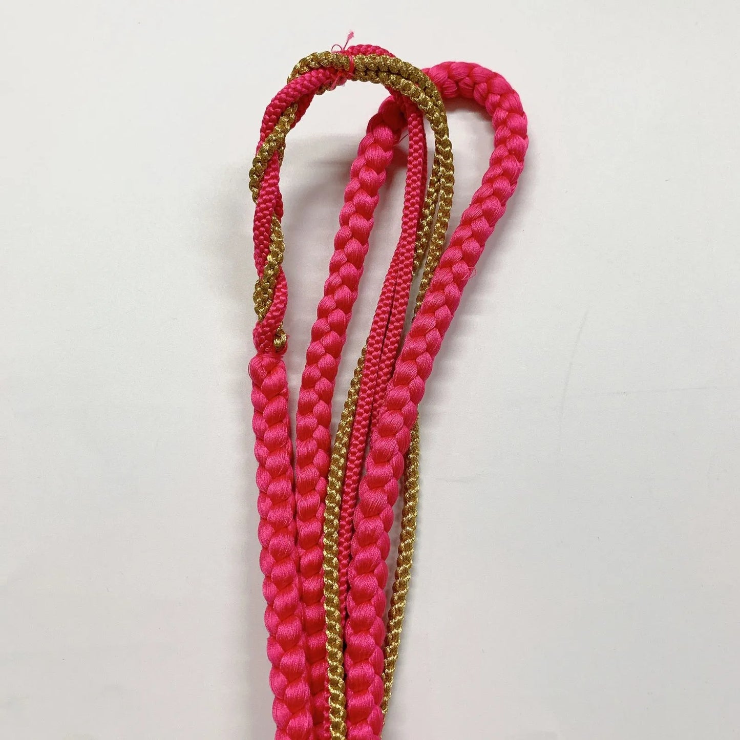 6425# Japanese Kimono Accessory Obiage and Obijime 2-piece Set Silk Shibori