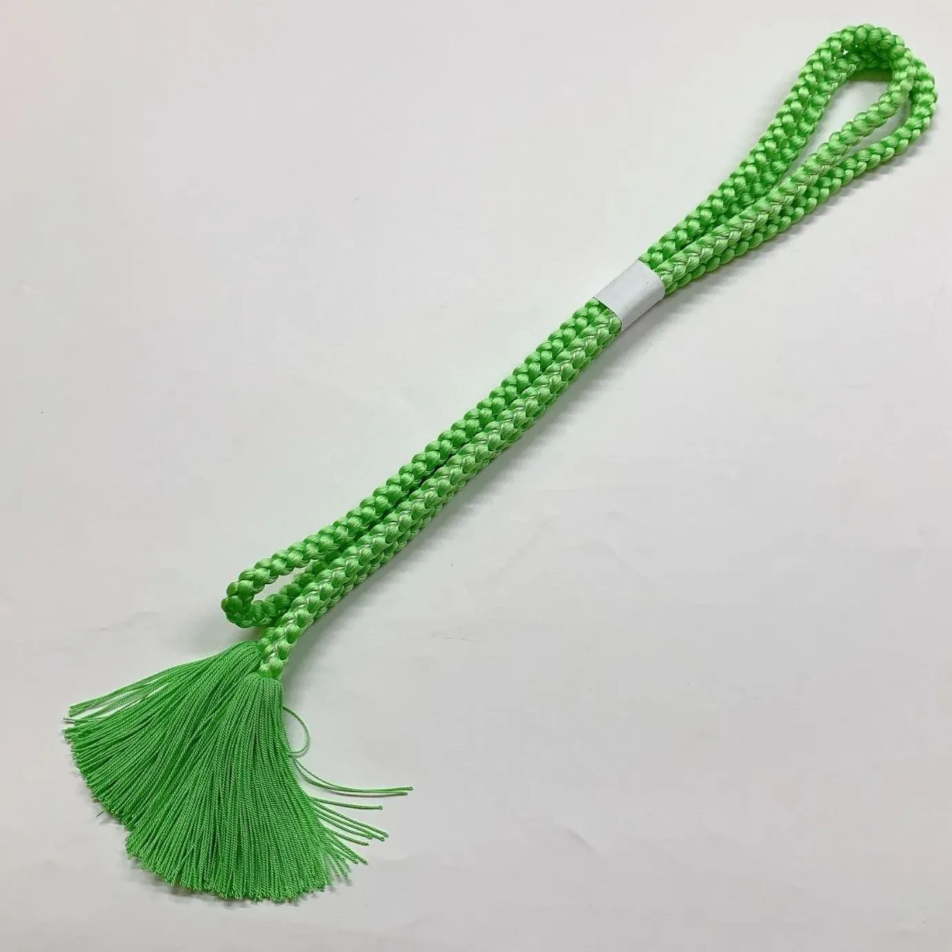 6429# Japanese Kimono Accessory Obiage and Obijime 2-piece Set Silk Shibori