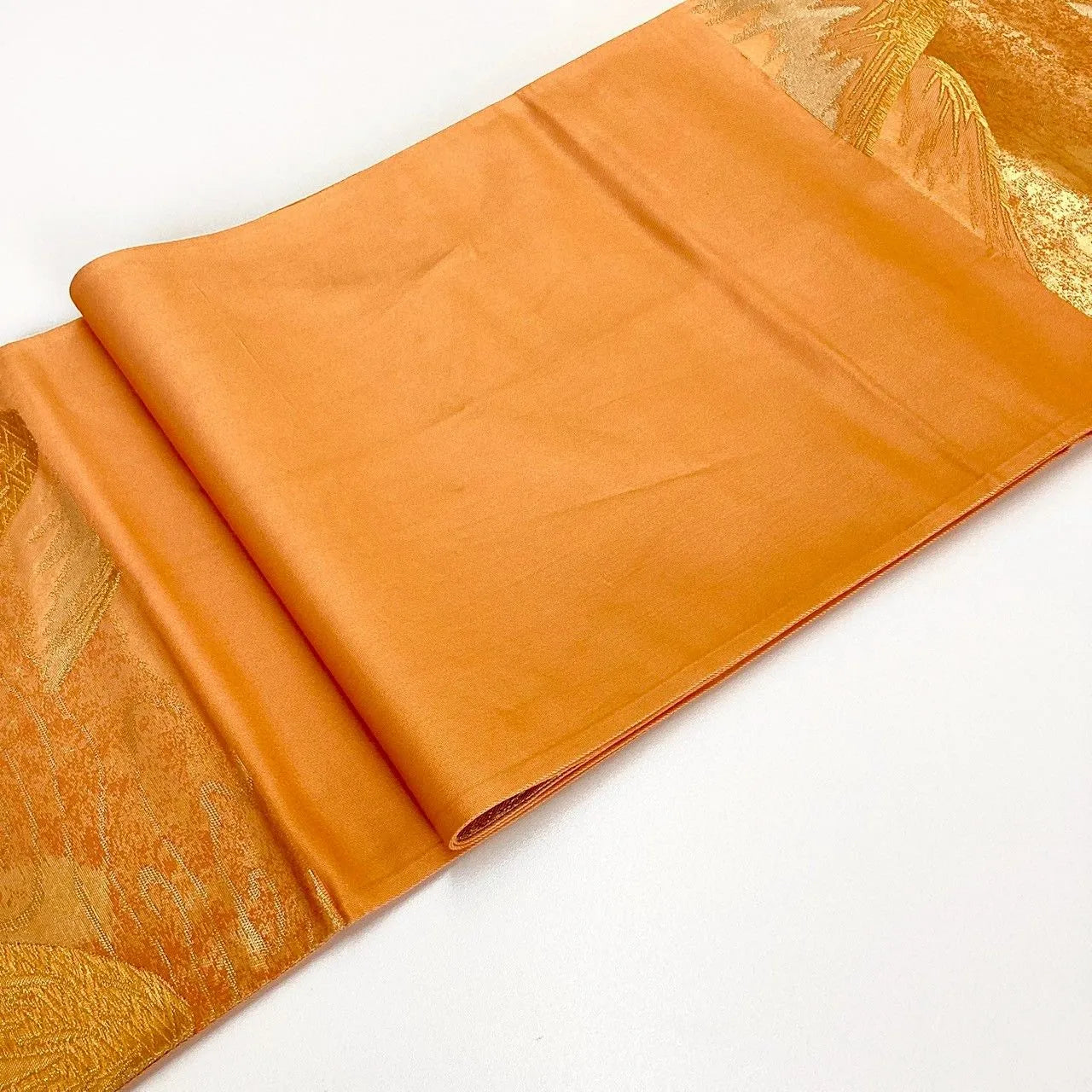 6192# Japanese Vintage Fukuro Obi Belt Kimono Fabric Silk Traditional