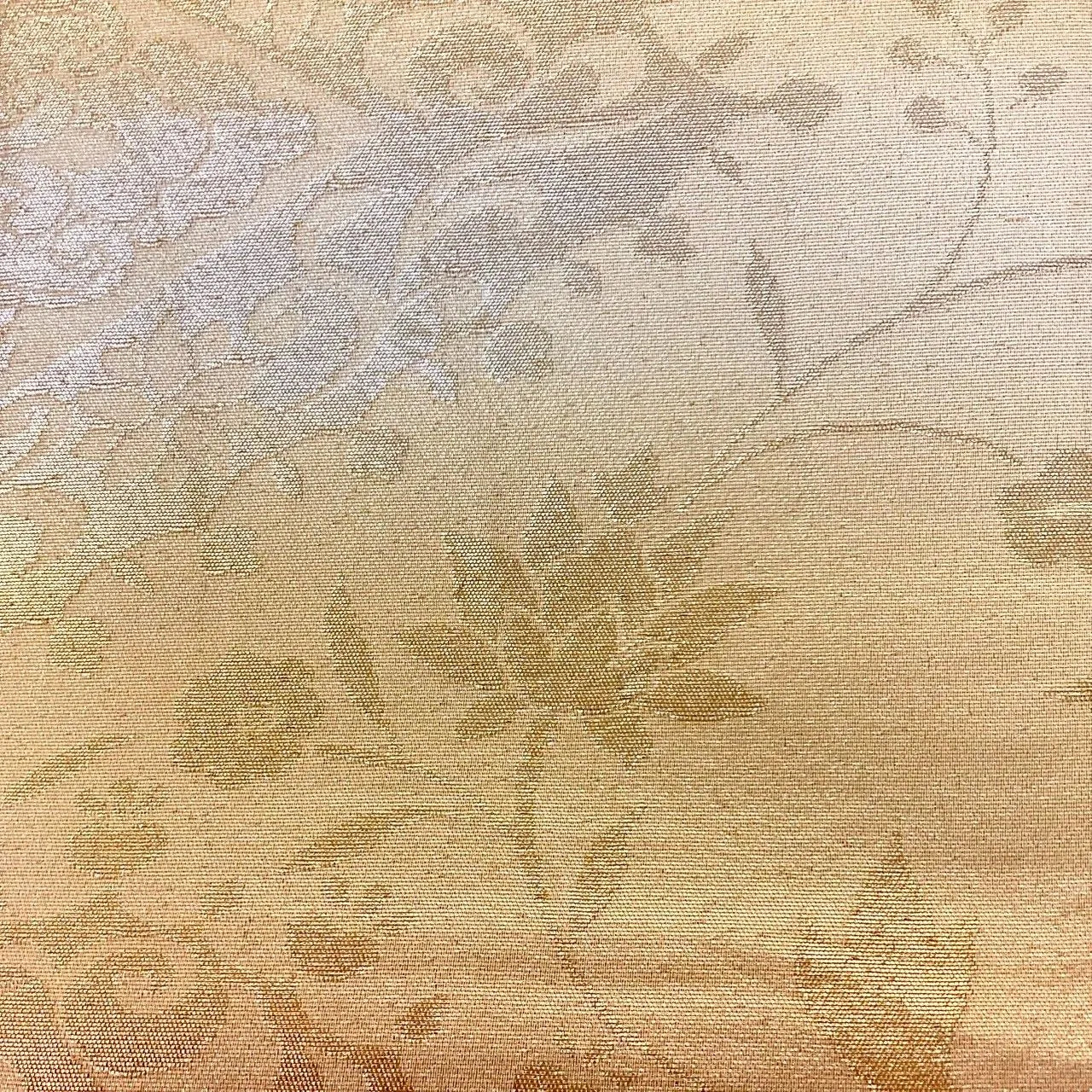 6215# Japanese Vintage Fukuro Obi Belt Kimono Fabric Silk Traditional