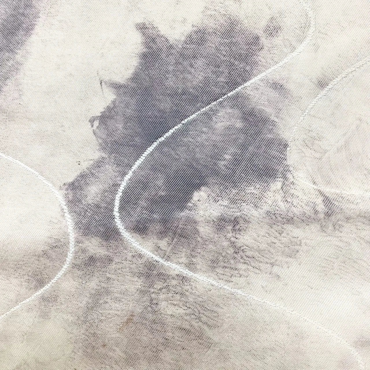 6218# Japanese Vintage Fukuro Obi Belt Kimono Fabric Silk Traditional 　