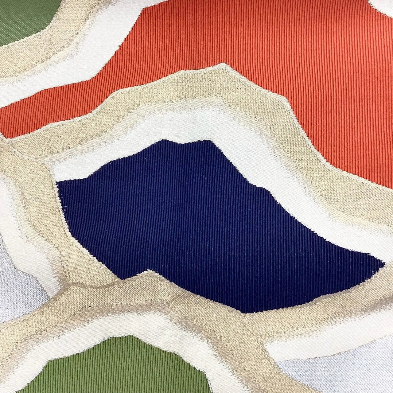 6219# Japanese Vintage Fukuro Obi Belt Kimono Fabric Silk Traditional