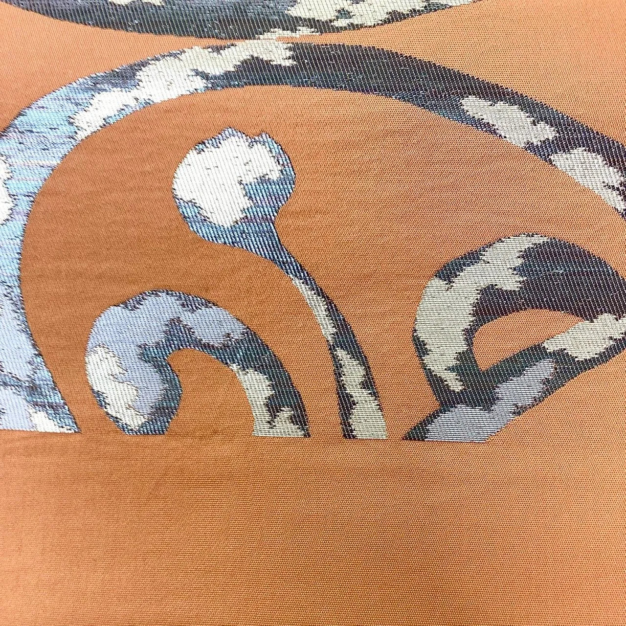 6221# Japanese Vintage Fukuro Obi Belt Kimono Fabric Silk Traditional