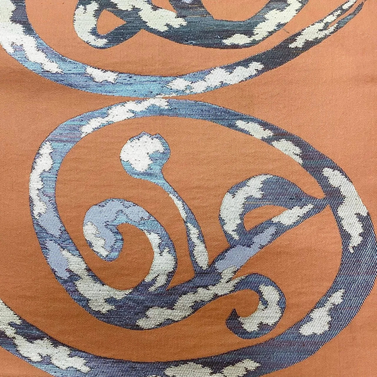 6221# Japanese Vintage Fukuro Obi Belt Kimono Fabric Silk Traditional