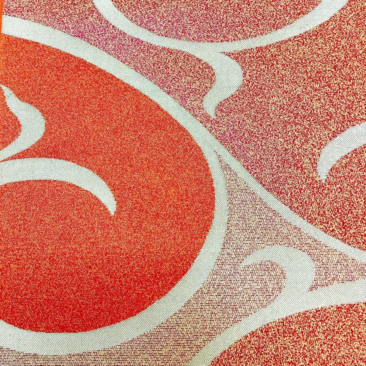 6228# Japanese Vintage Fukuro Obi Belt Kimono Fabric Silk Traditional