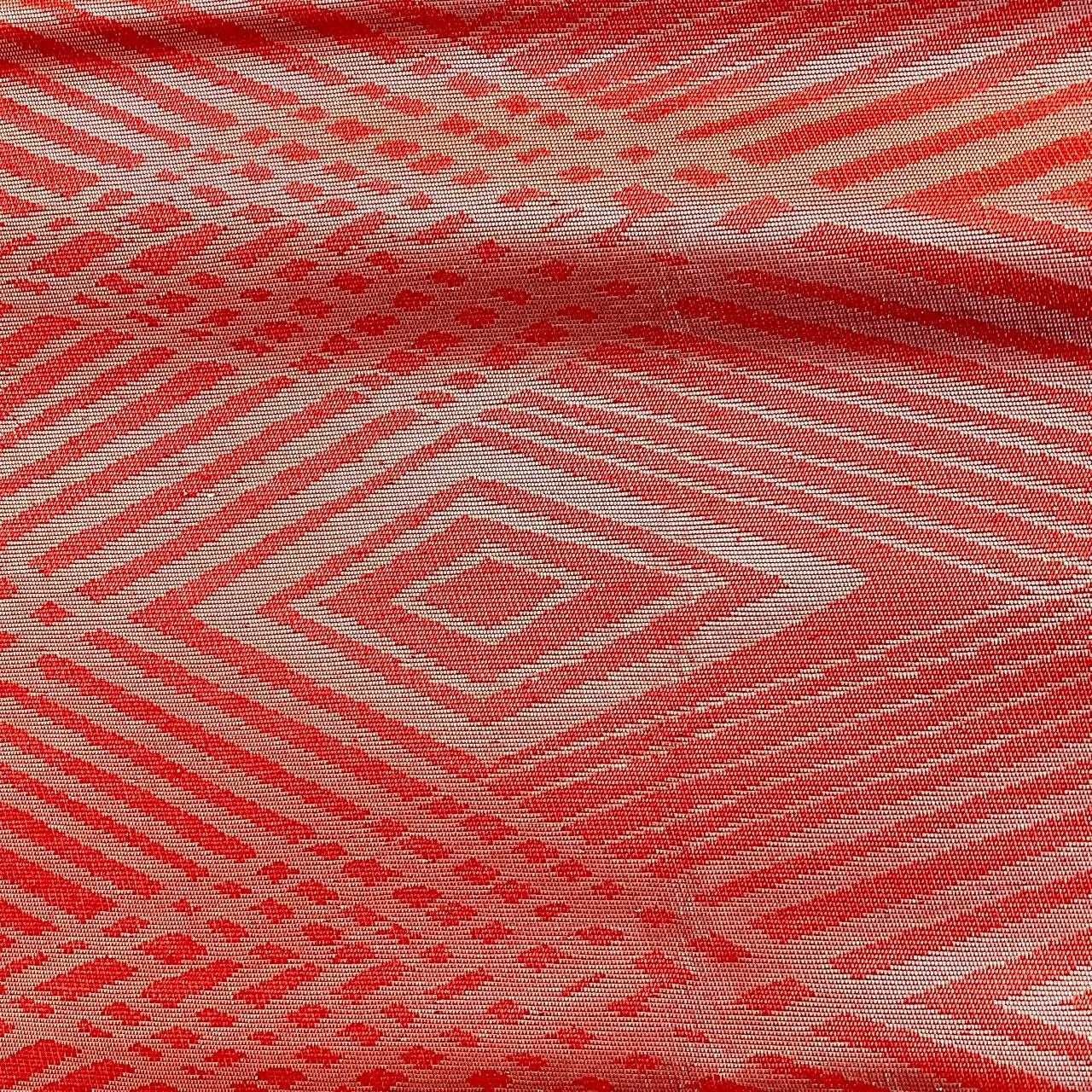 6250# Japanese Vintage Fukuro Obi Belt Kimono Fabric Silk Traditional