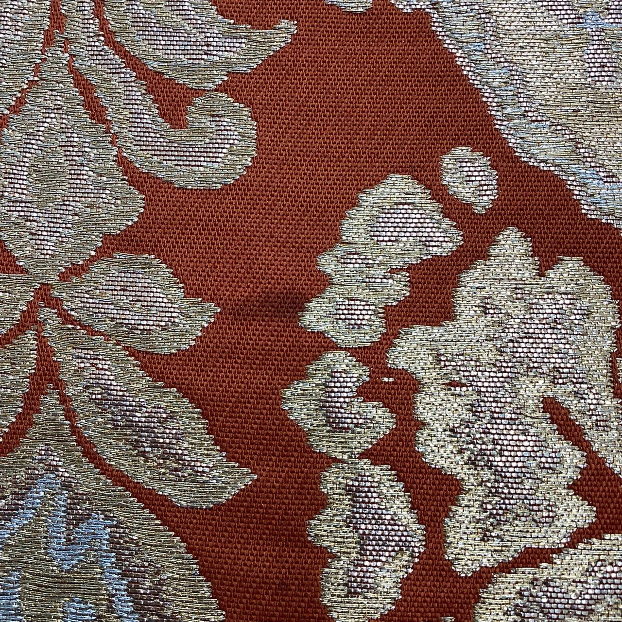 6254# Japanese Vintage Fukuro Obi Belt Kimono Fabric Silk Traditional Untailored