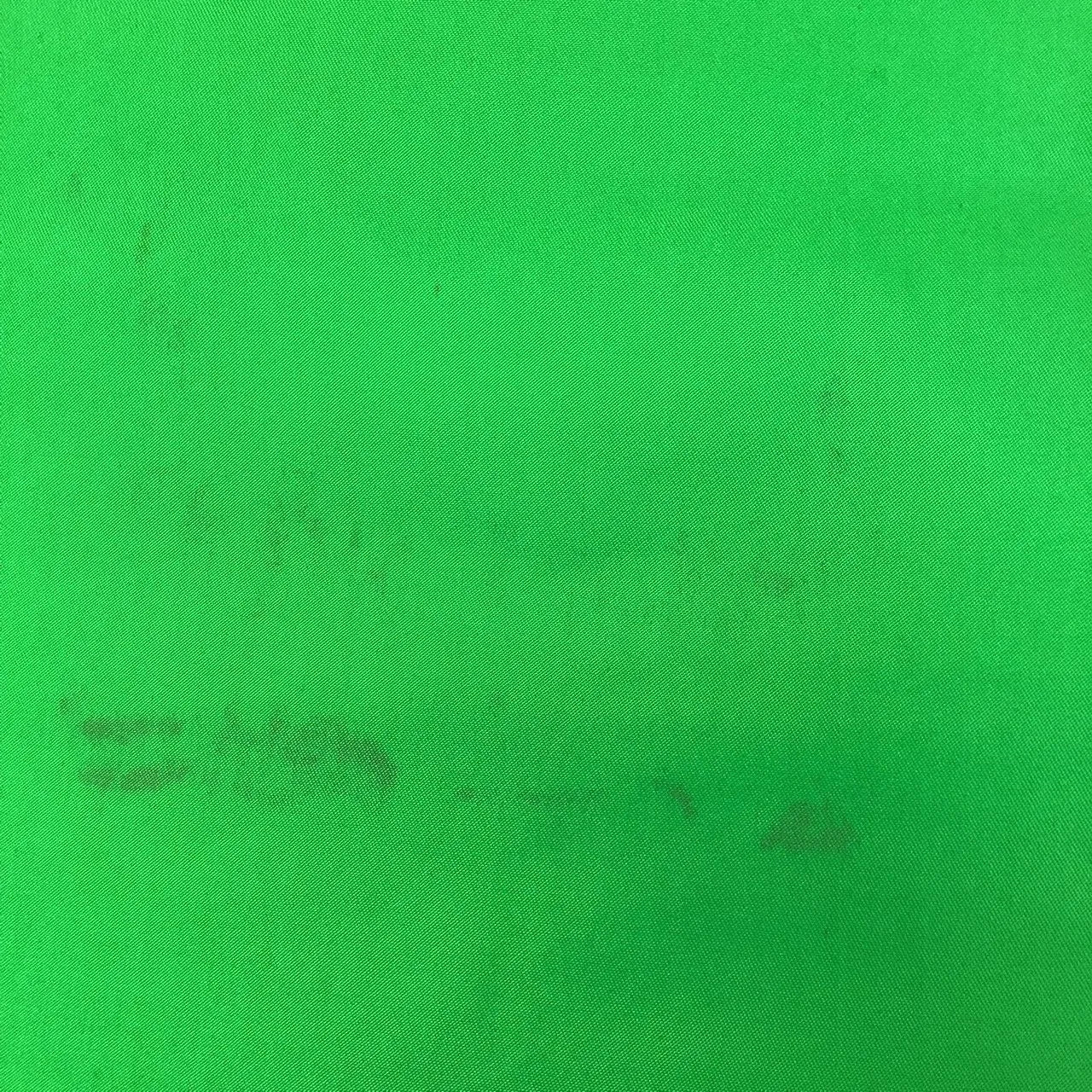 6256# Japanese Vintage Fukuro Obi Belt Kimono Fabric Silk Traditional Green