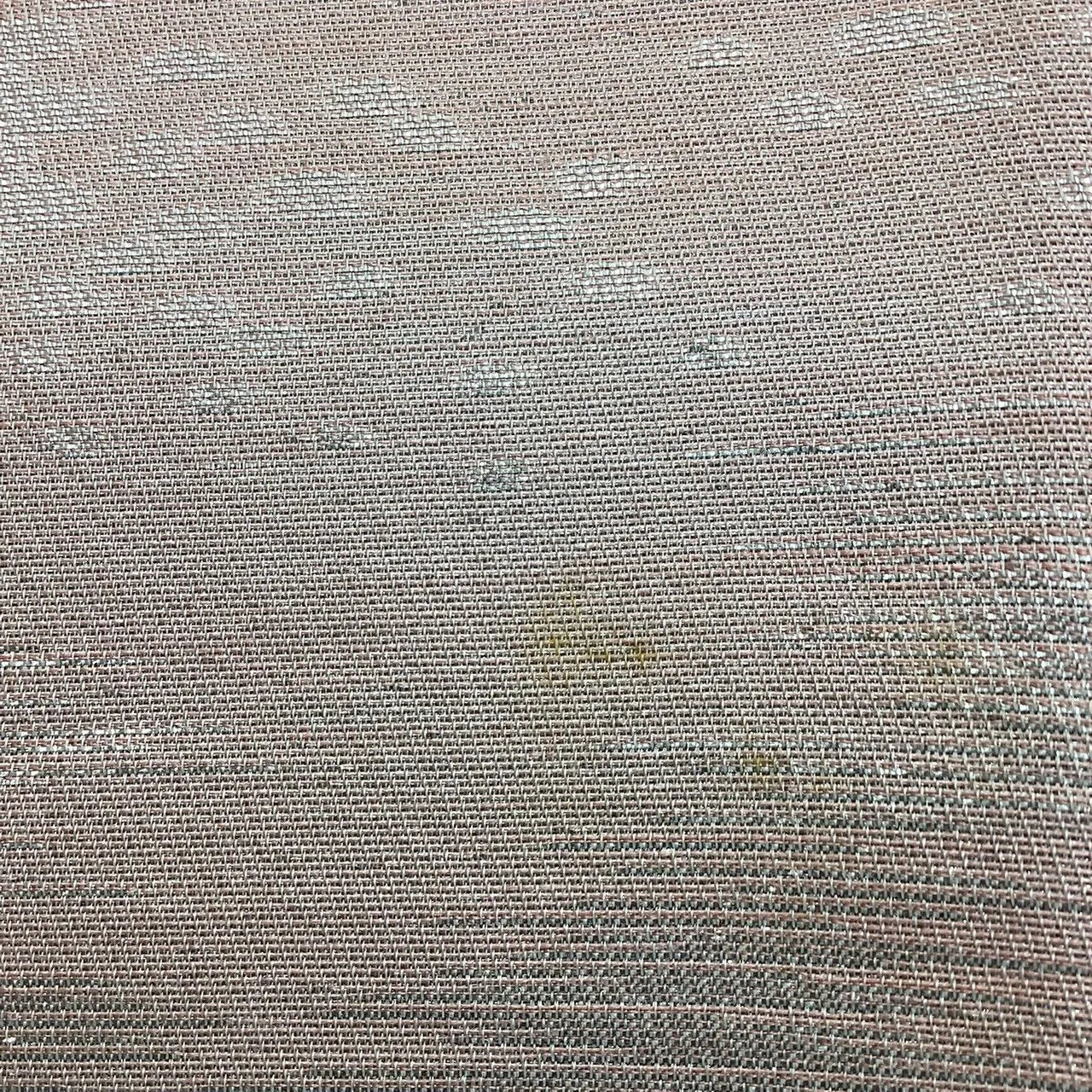 6263# Japanese Vintage Fukuro Obi Belt Kimono Fabric Silk Traditional Silver