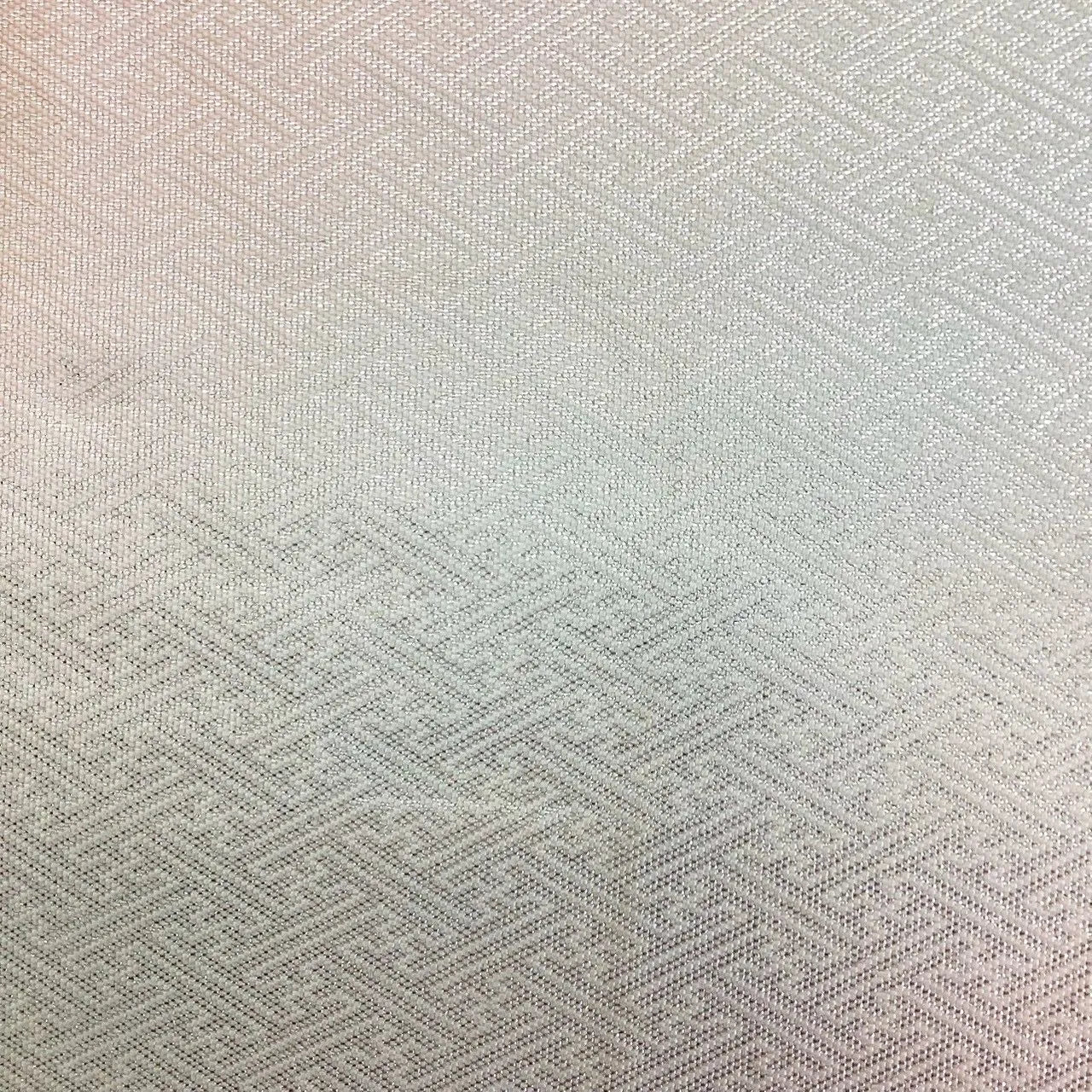 6279# Japanese Vintage Fukuro Obi Belt Kimono Fabric Silk Traditional Silver