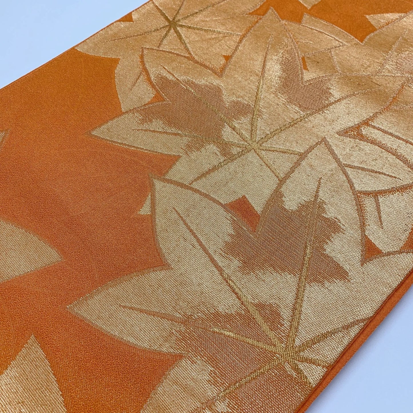 6295# Japanese Vintage Fukuro Obi Belt Kimono Fabric Silk Traditional