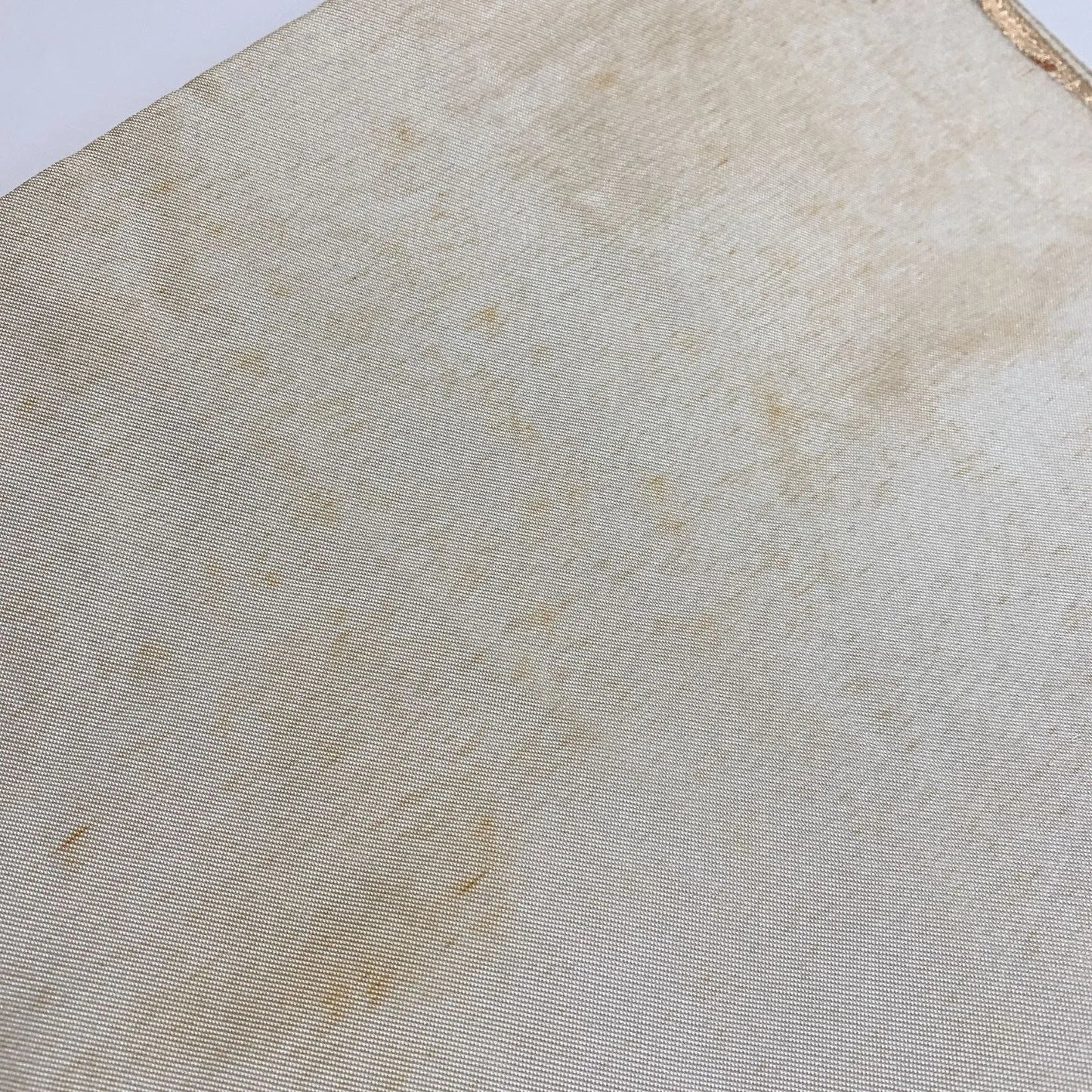 6297# Japanese Vintage Fukuro Obi Belt Kimono Fabric Silk Traditional 　