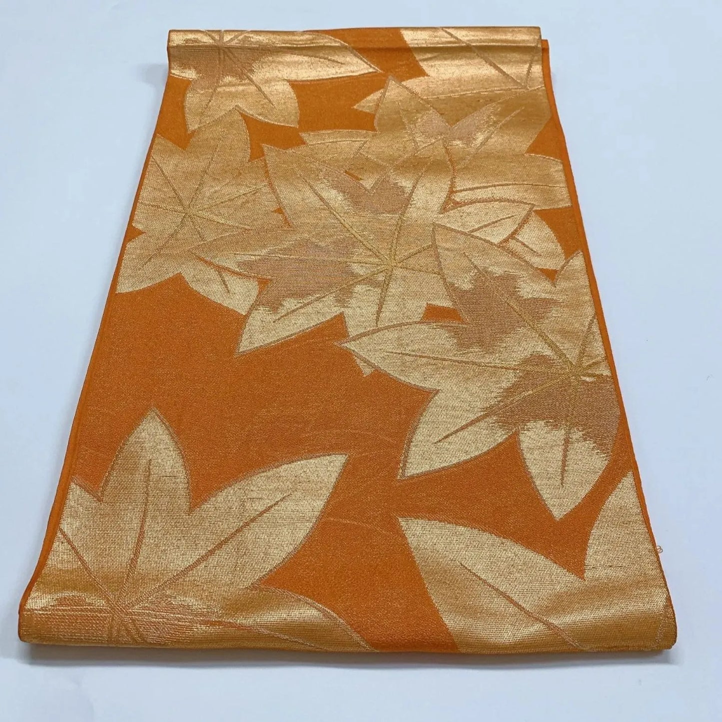 6295# Japanese Vintage Fukuro Obi Belt Kimono Fabric Silk Traditional