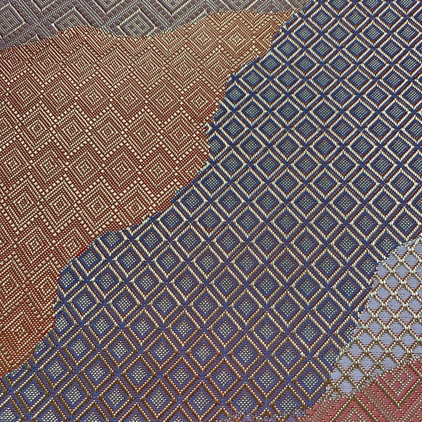 6322# Japanese Vintage Fukuro Obi Belt Kimono Fabric Silk Traditional