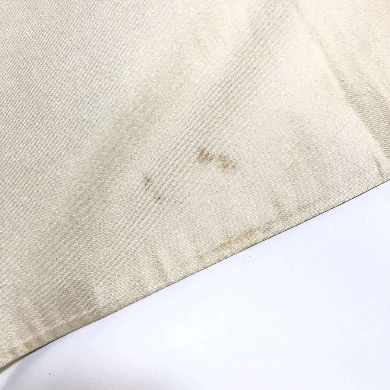 6336# Japanese Vintage Fukuro Obi Belt Kimono Fabric Silk Traditional Silver