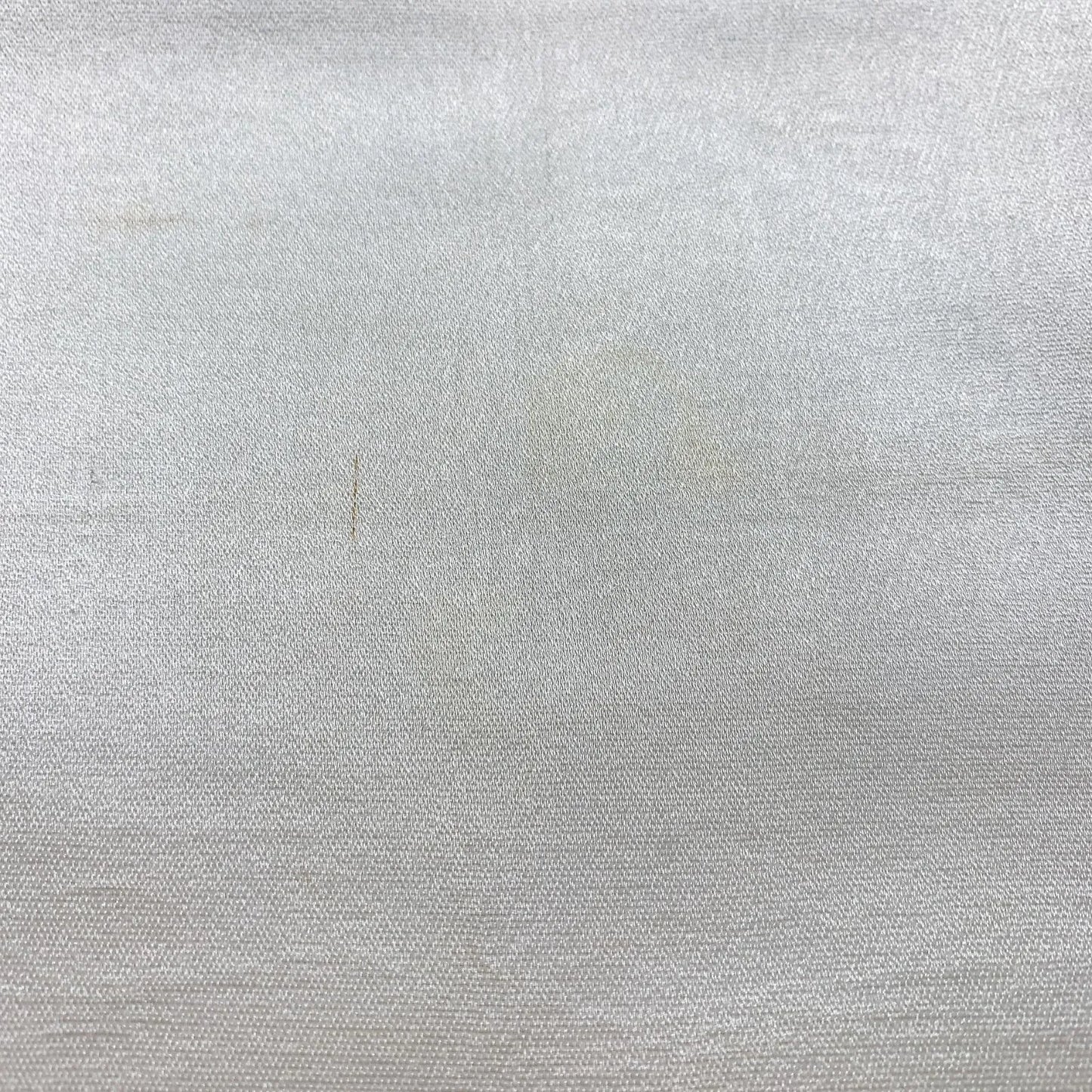 6343# Japanese Vintage Fukuro Obi Belt Kimono Fabric Silk Traditional Silver