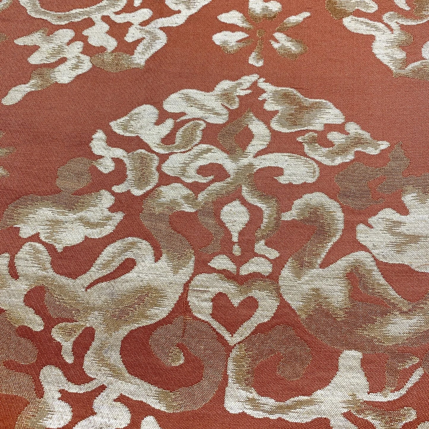 6356# Japanese Vintage Fukuro Obi Belt Kimono Fabric Silk Traditional