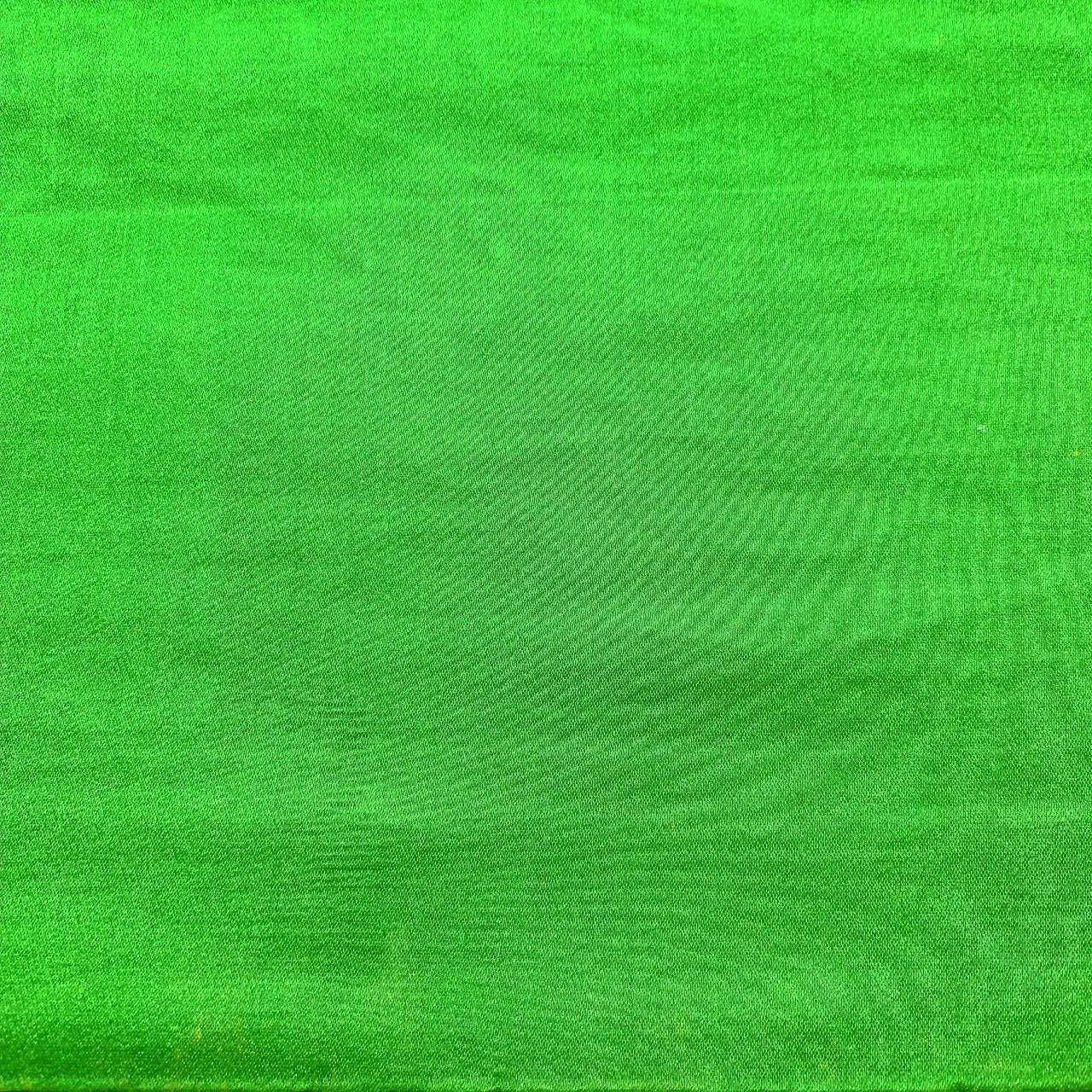 6361# Japanese Vintage Fukuro Obi Belt Kimono Fabric Silk Traditional Green