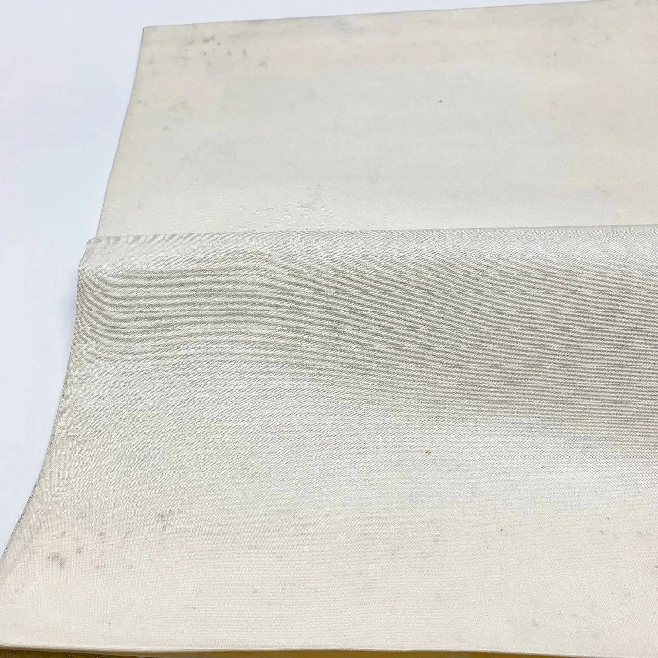 6362# Japanese Vintage Fukuro Obi Belt Kimono Fabric Silk Traditional Silver